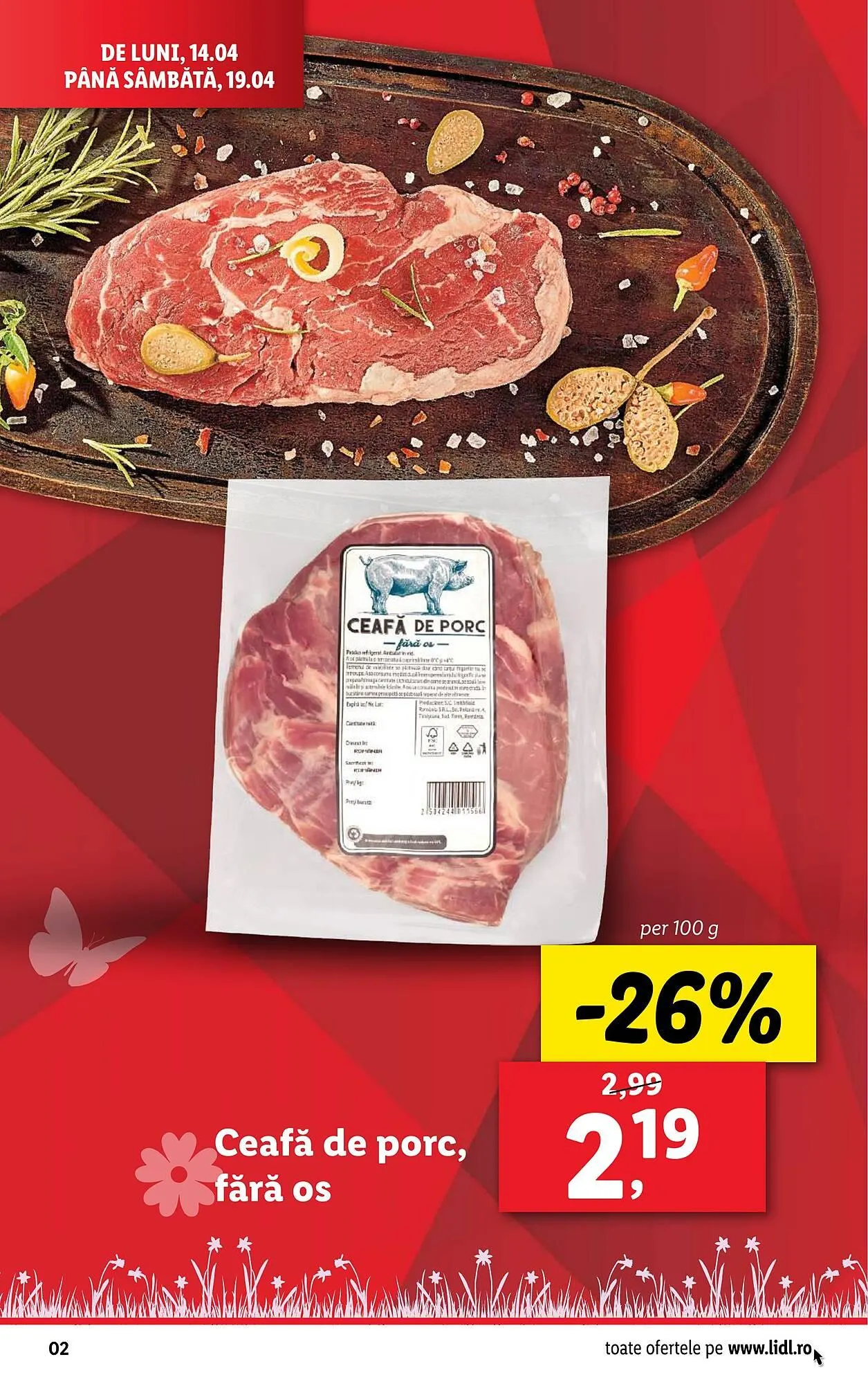 Catalog Catalog Lidl de la 14 aprilie până la 19 aprilie 2025 - Revista Pagina 2