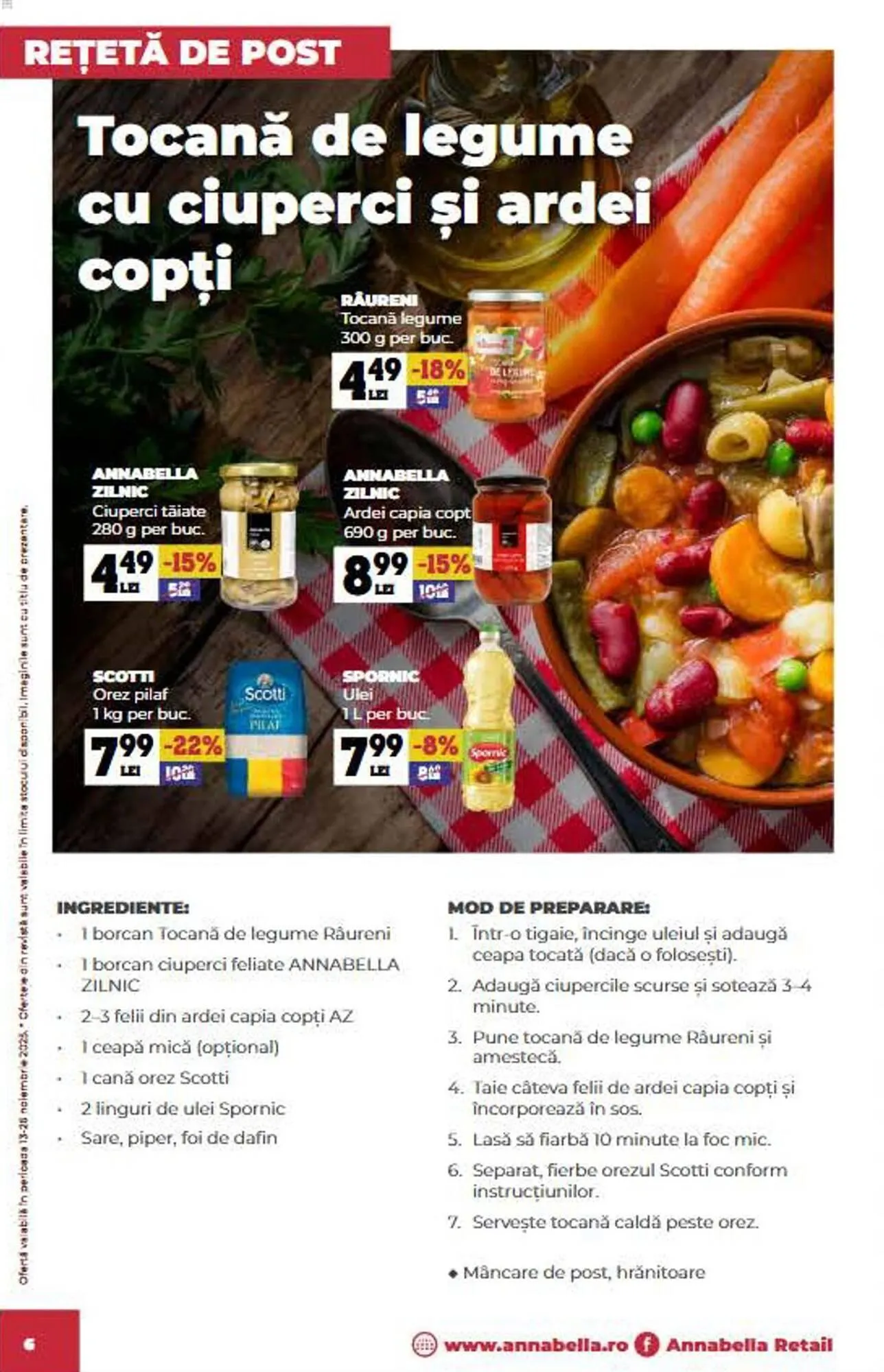 Catalog Catalog Annabella de la 13 noiembrie până la 26 noiembrie 2025 - Revista Pagina 6