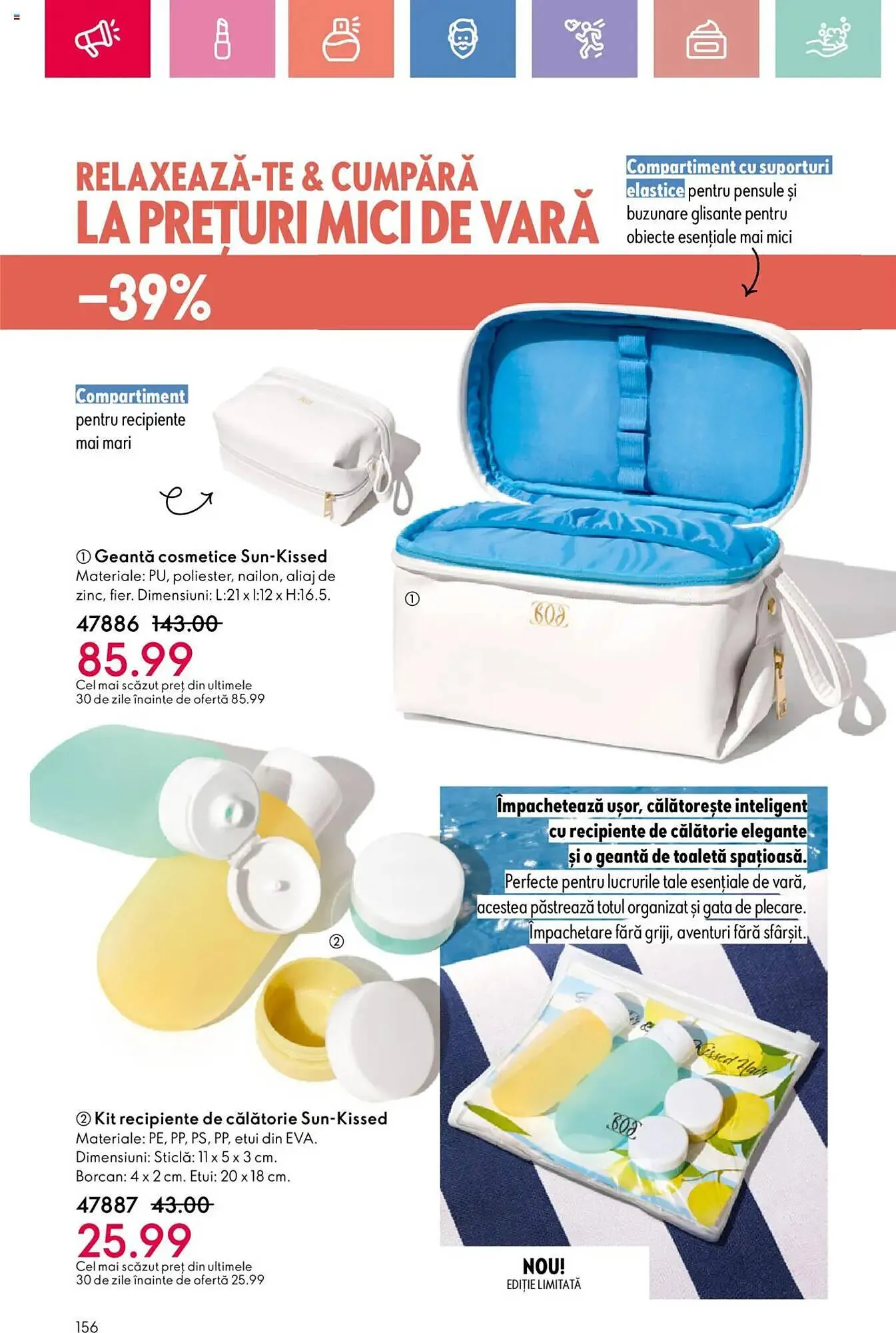 Catalog Catalog Oriflame de la 6 iulie până la 26 iulie 2025 - Revista Pagina 156