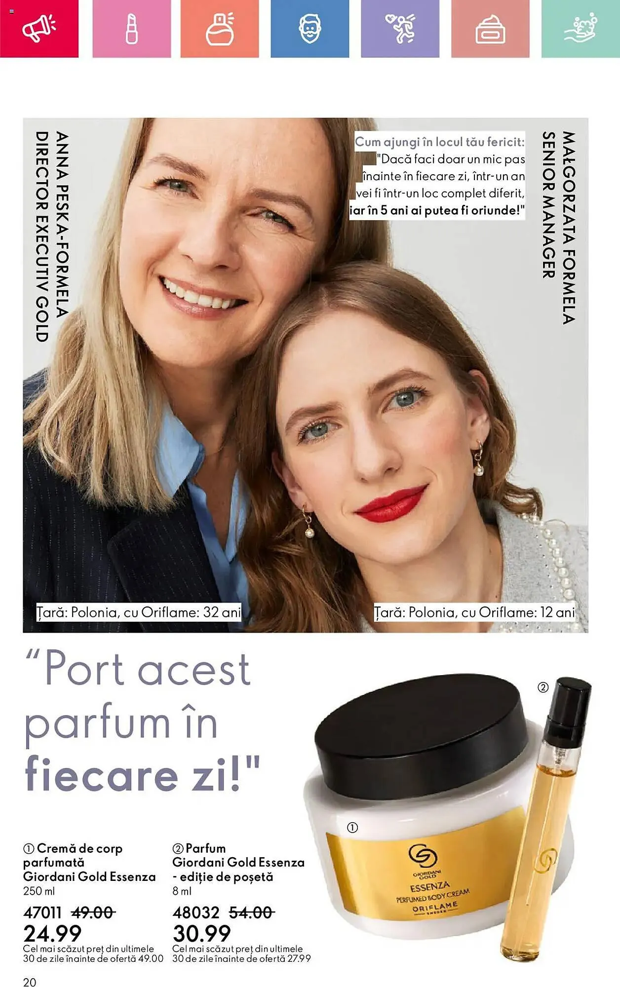 Catalog Catalog Oriflame de la 26 iulie până la 19 august 2025 - Revista Pagina 20