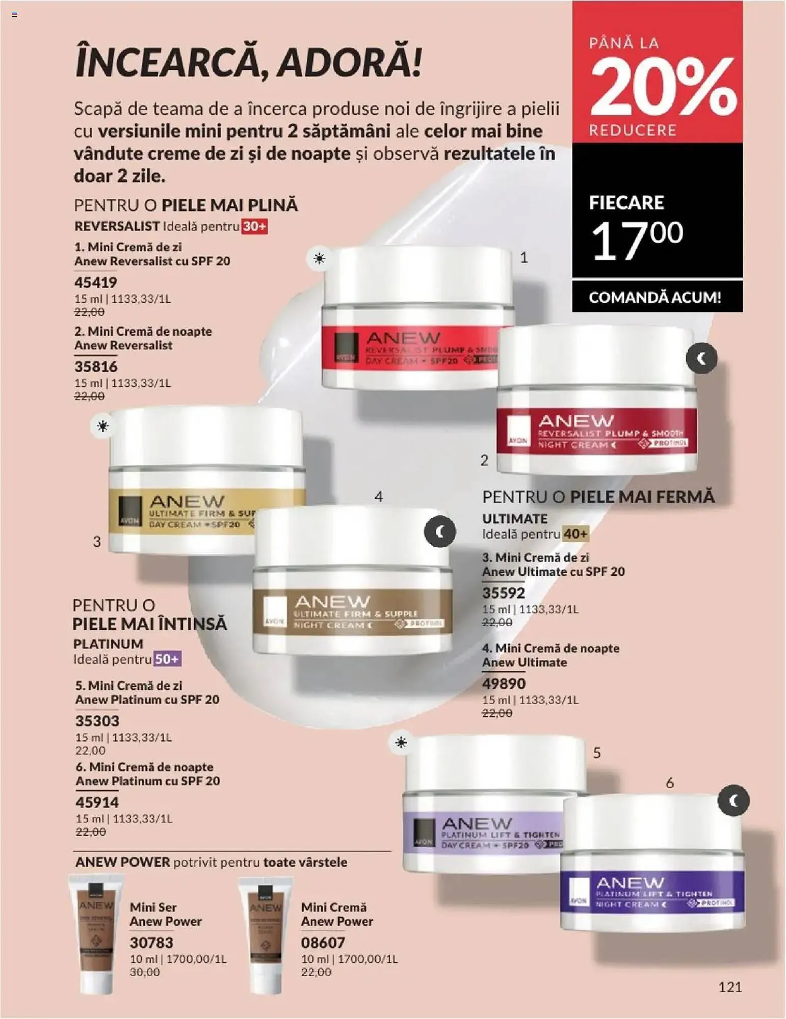 Catalog Catalog Avon de la 1 aprilie până la 30 aprilie 2025 - Revista Pagina 121