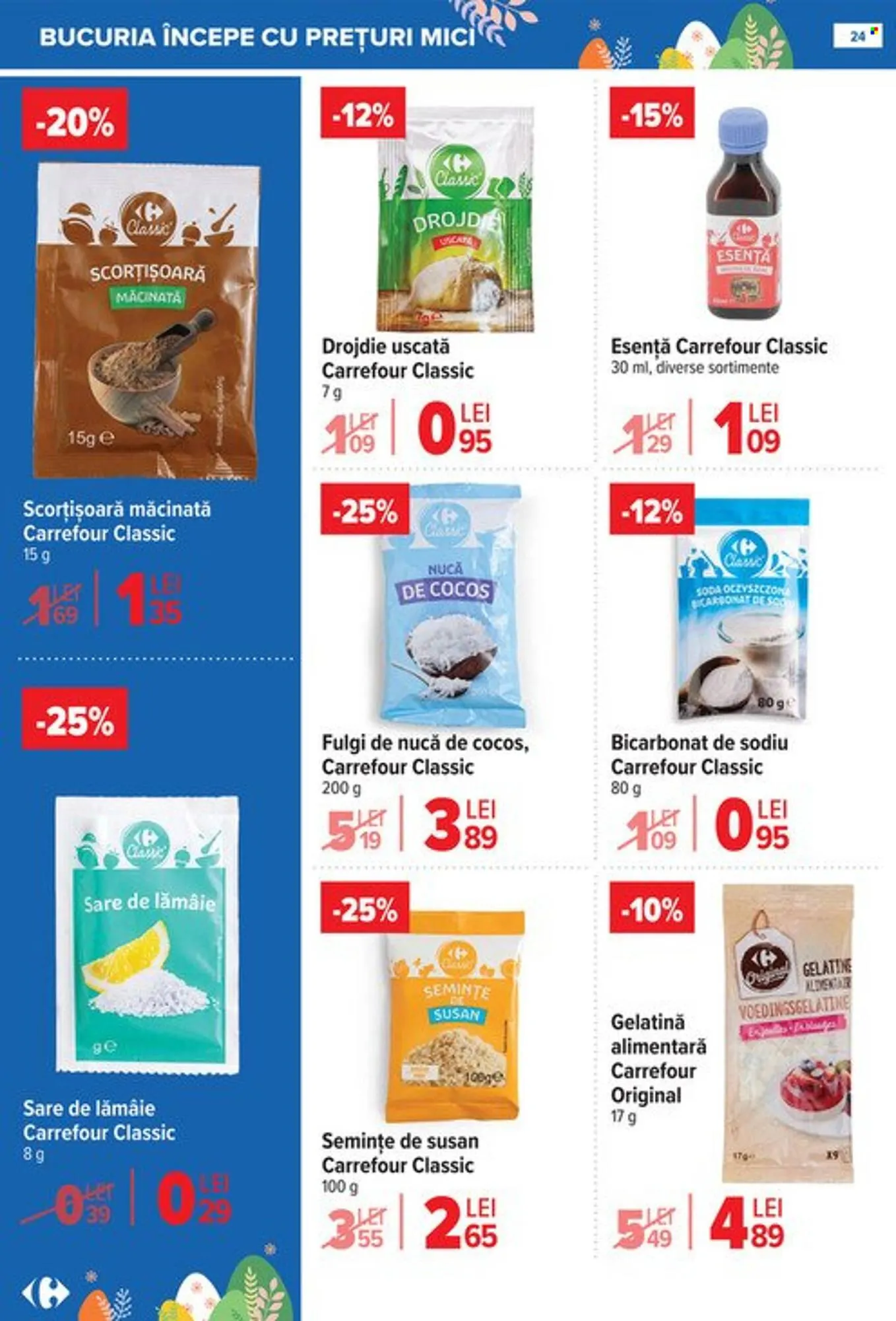 Catalog Catalog Carrefour de la 25 martie până la 14 aprilie 2026 - Revista Pagina 24
