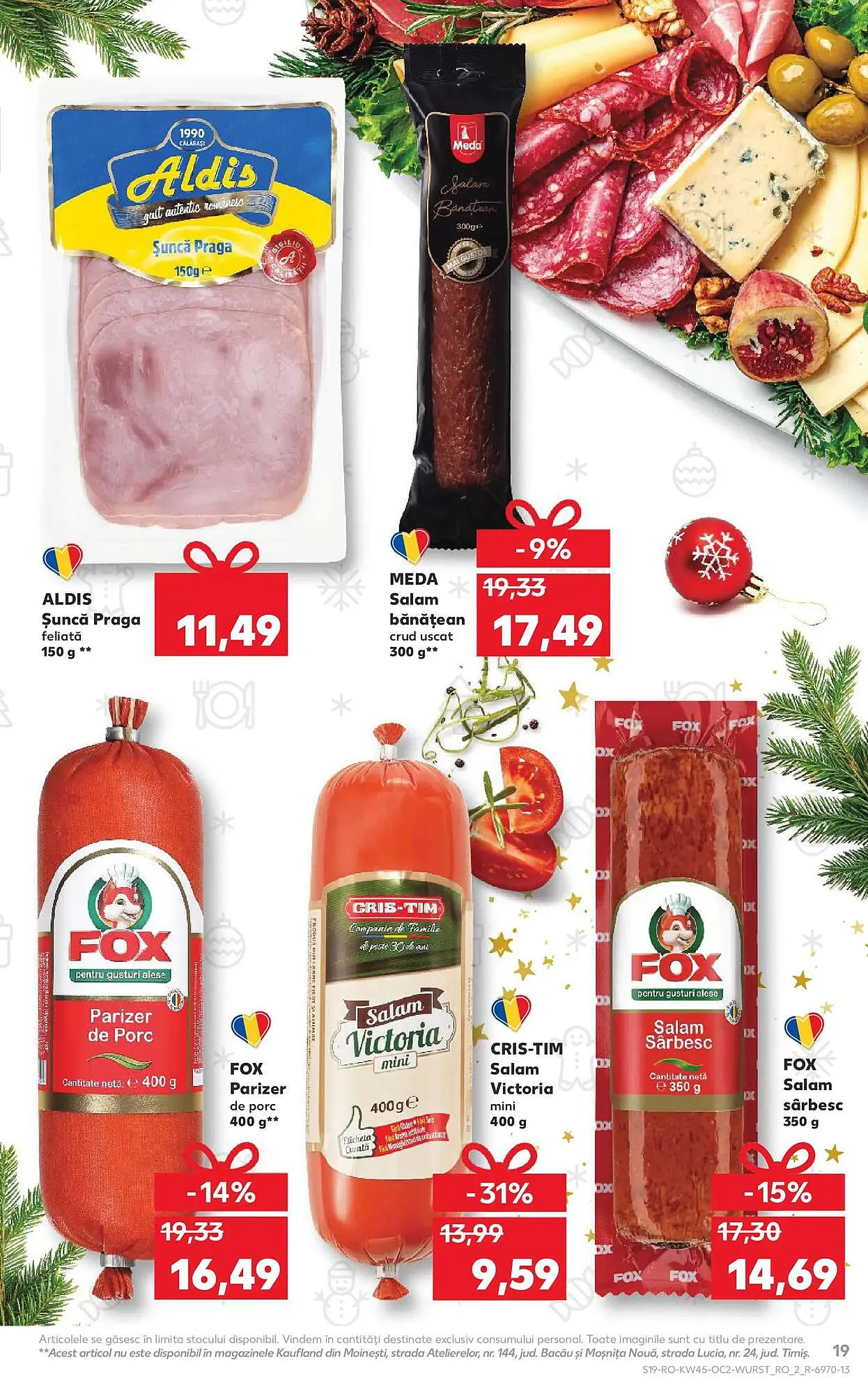 Catalog Catalog Kaufland de la 5 noiembrie până la 11 noiembrie 2025 - Revista Pagina 19