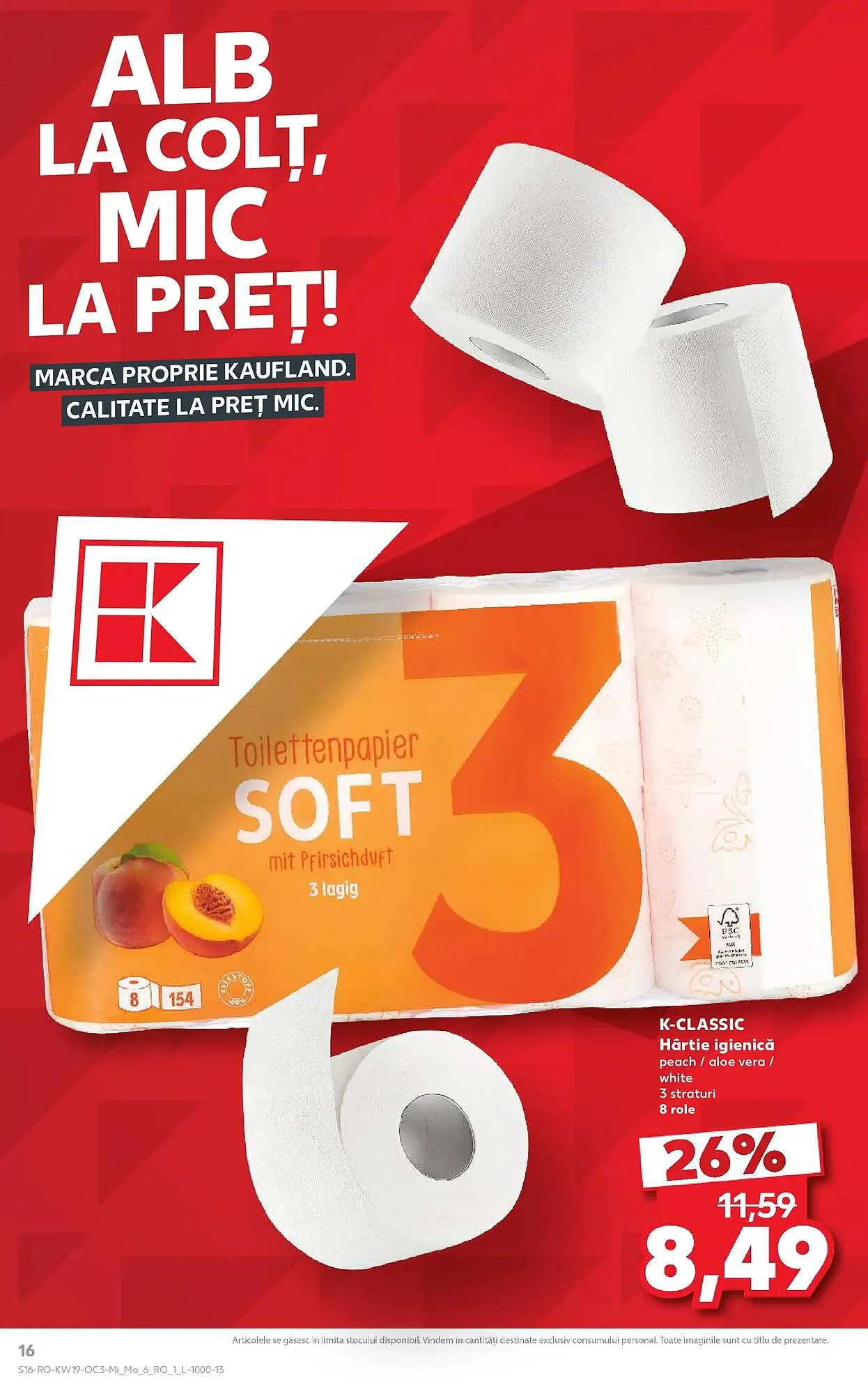 Catalog Catalog Kaufland de la 6 mai până la 12 mai 2026 - Revista Pagina 16