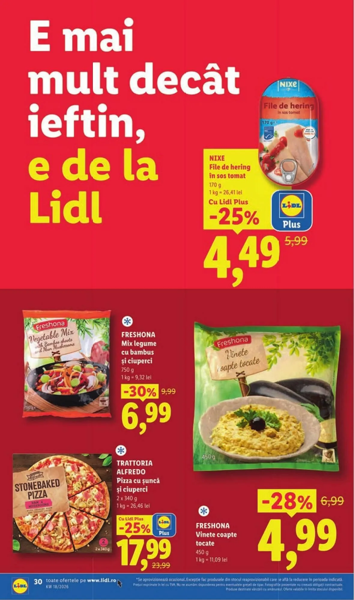 Catalog Catalog Lidl de la 27 aprilie până la 3 mai 2026 - Revista Pagina 30