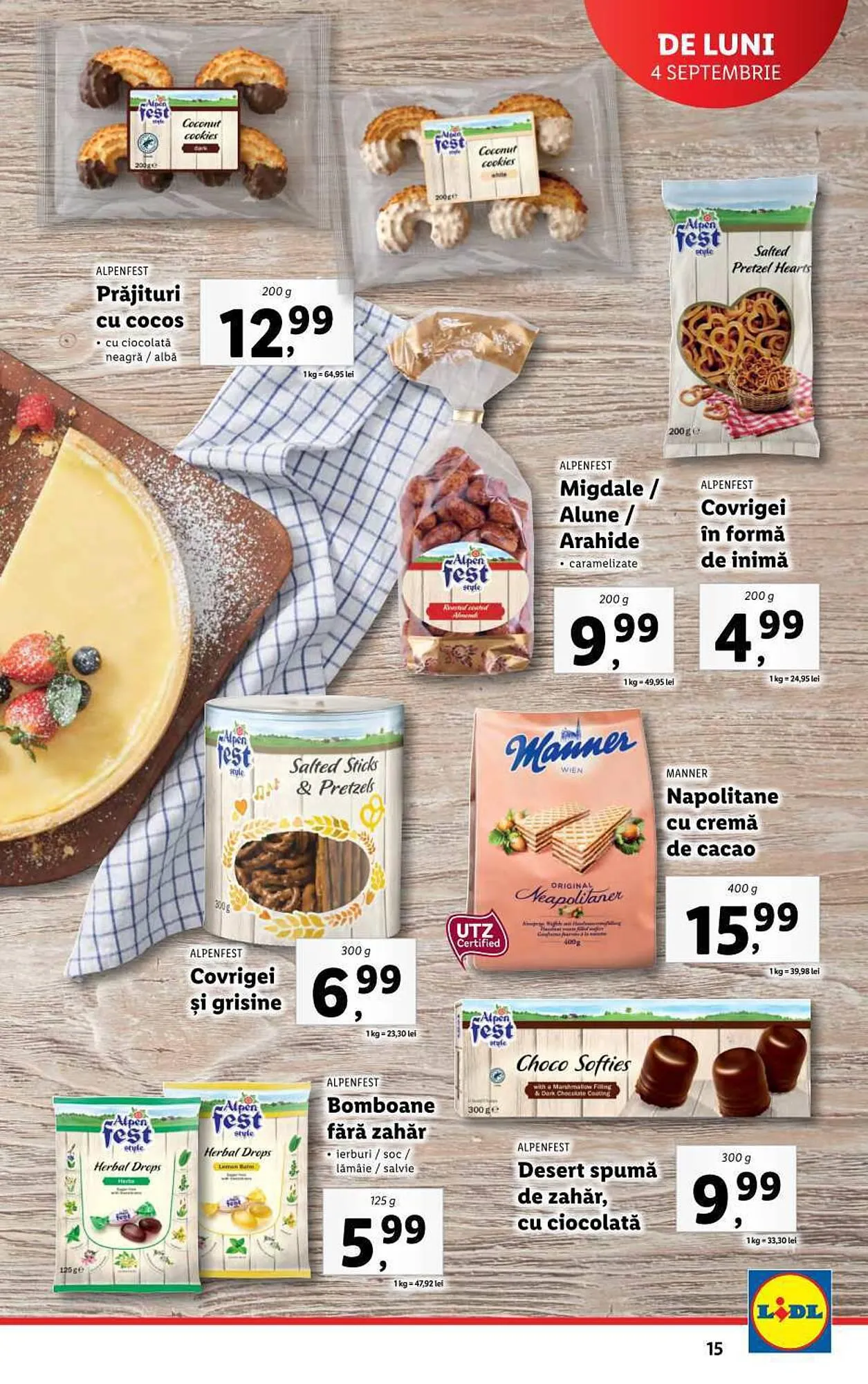 Catalog Lidl catalog de la 4 septembrie până la 10 septembrie 2023 - Revista Pagina 15