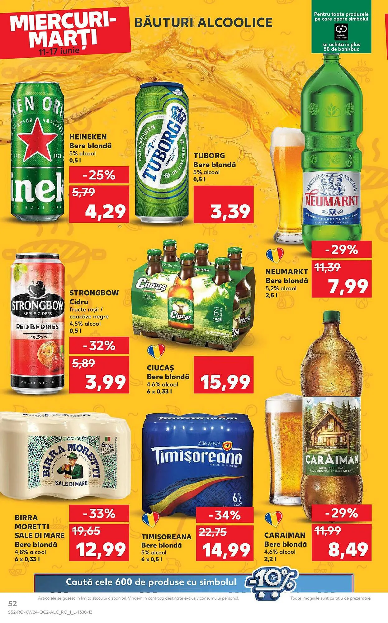 Catalog Catalog Kaufland de la 11 iunie până la 17 iunie 2025 - Revista Pagina 52