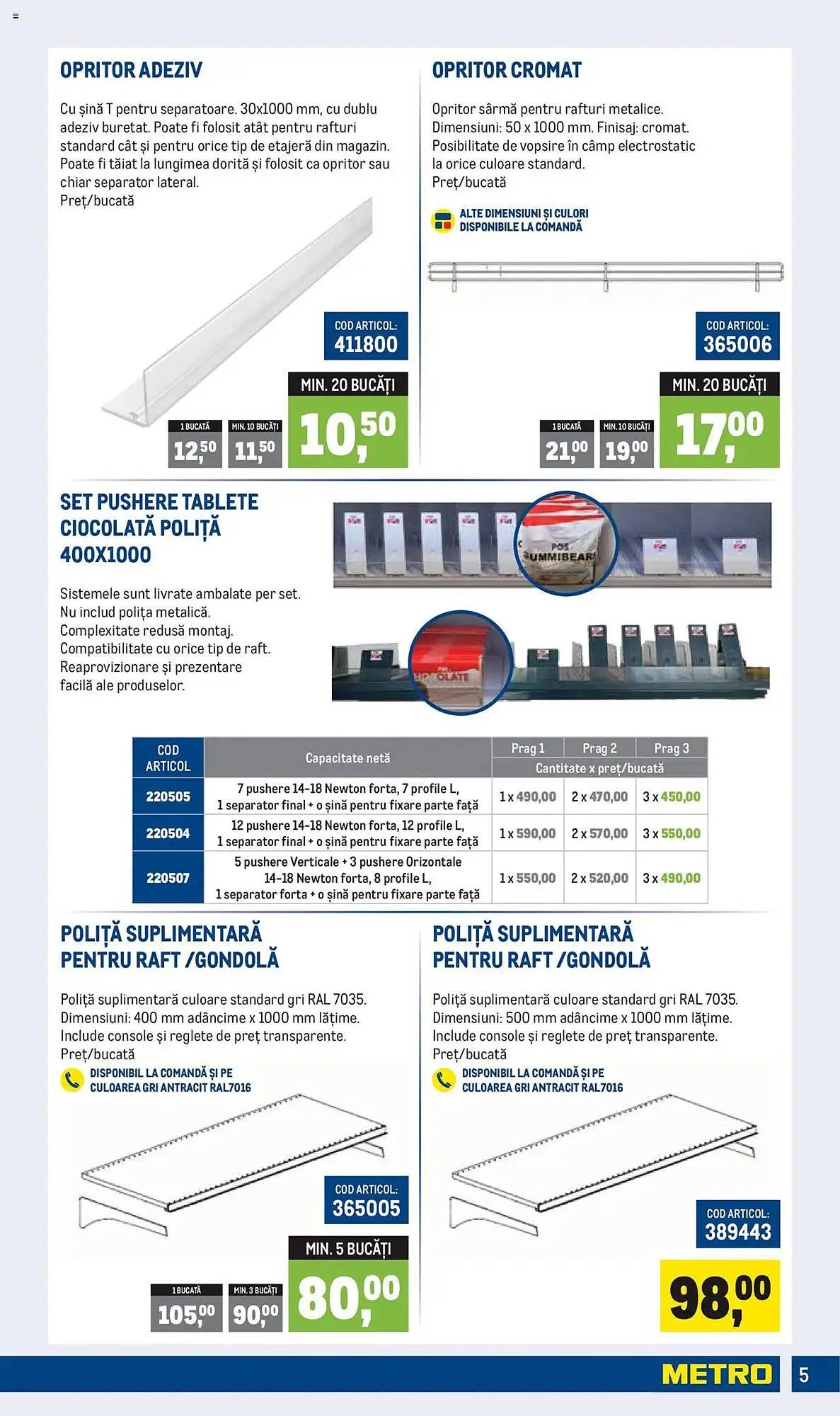 Catalog Catalog Metro de la 1 aprilie până la 30 iunie 2025 - Revista Pagina 5