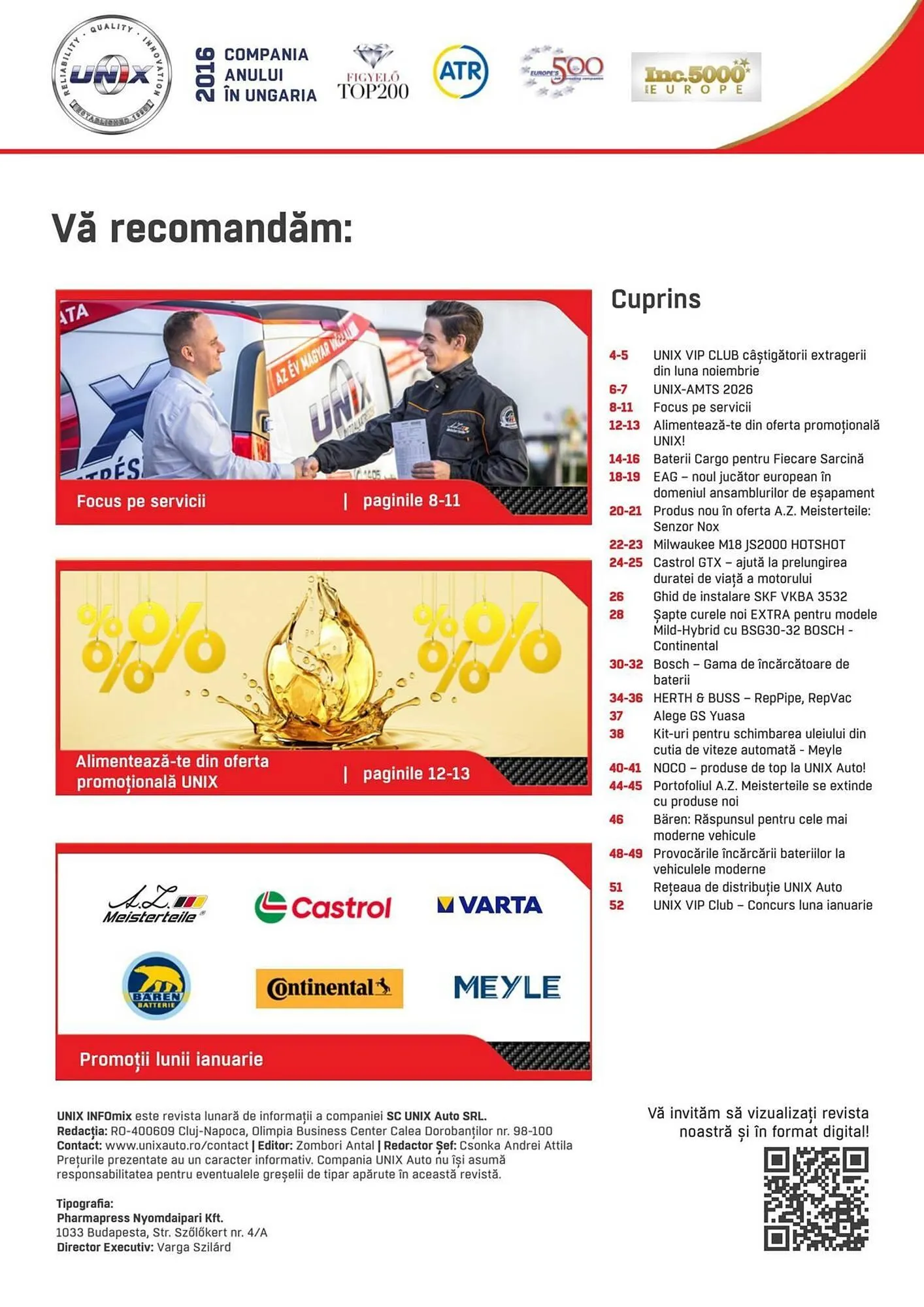 Catalog Catalog UNIX Auto de la 6 ianuarie până la 31 ianuarie 2026 - Revista Pagina 3