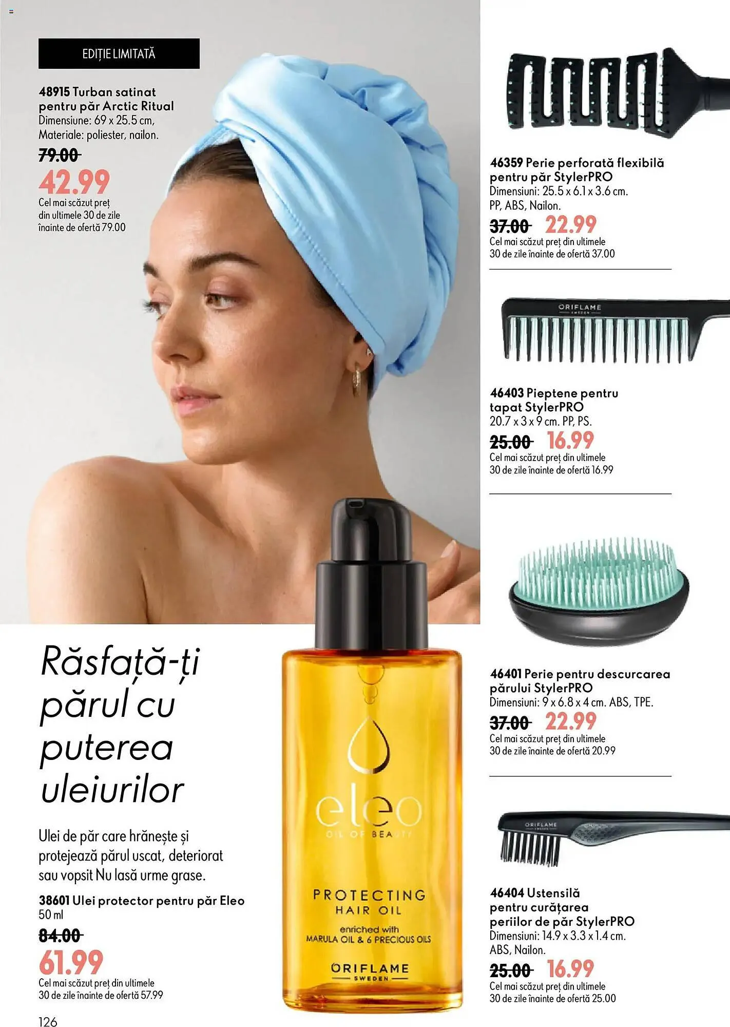 Catalog Catalog Oriflame de la 17 iunie până la 7 iulie 2026 - Revista Pagina 126
