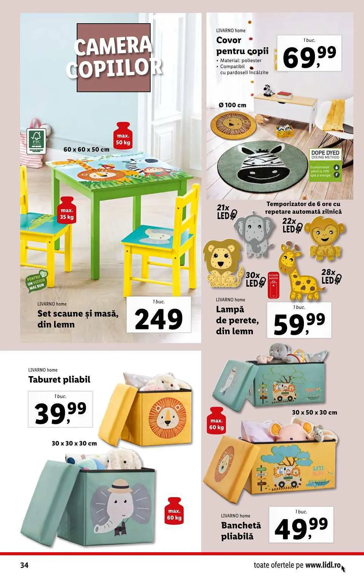 Catalog Lidl catalog de la 4 decembrie până la 10 decembrie 2023 - Revista Pagina 34