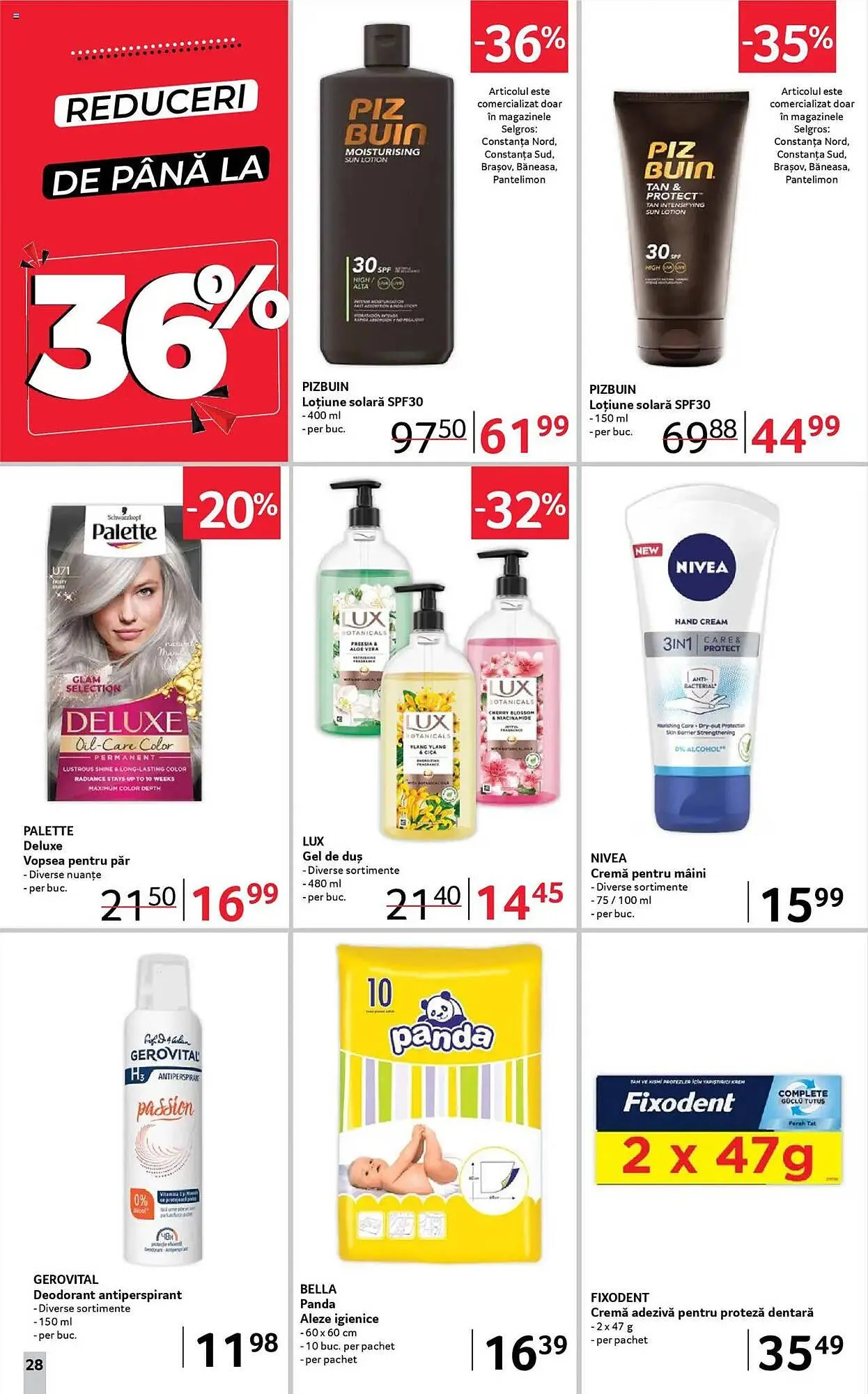 Catalog Catalog Selgros de la 27 iunie până la 10 iulie 2025 - Revista Pagina 28