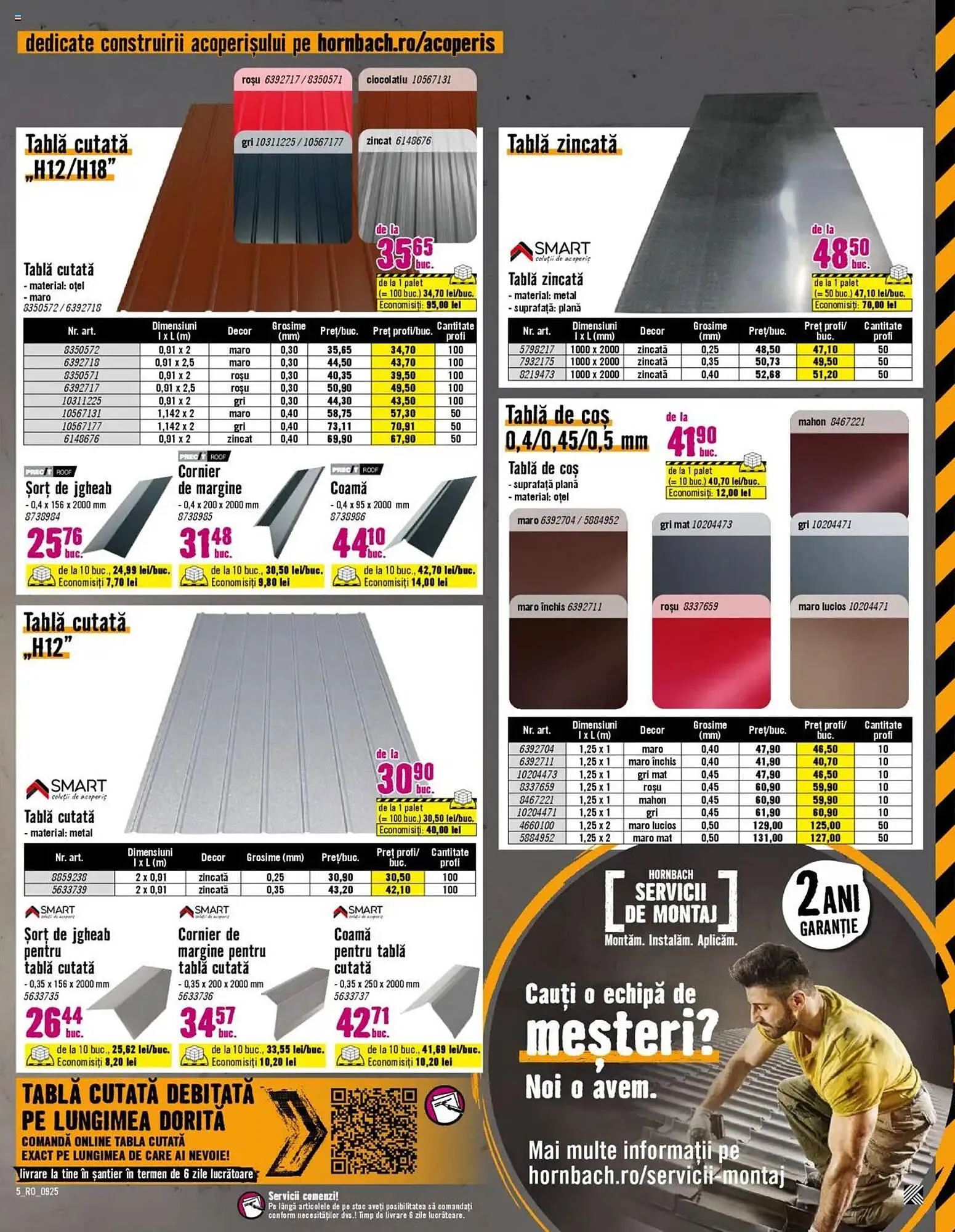 Catalog Magazine Hornbach de la 14 septembrie până la 14 octombrie 2025 - Revista Pagina 5