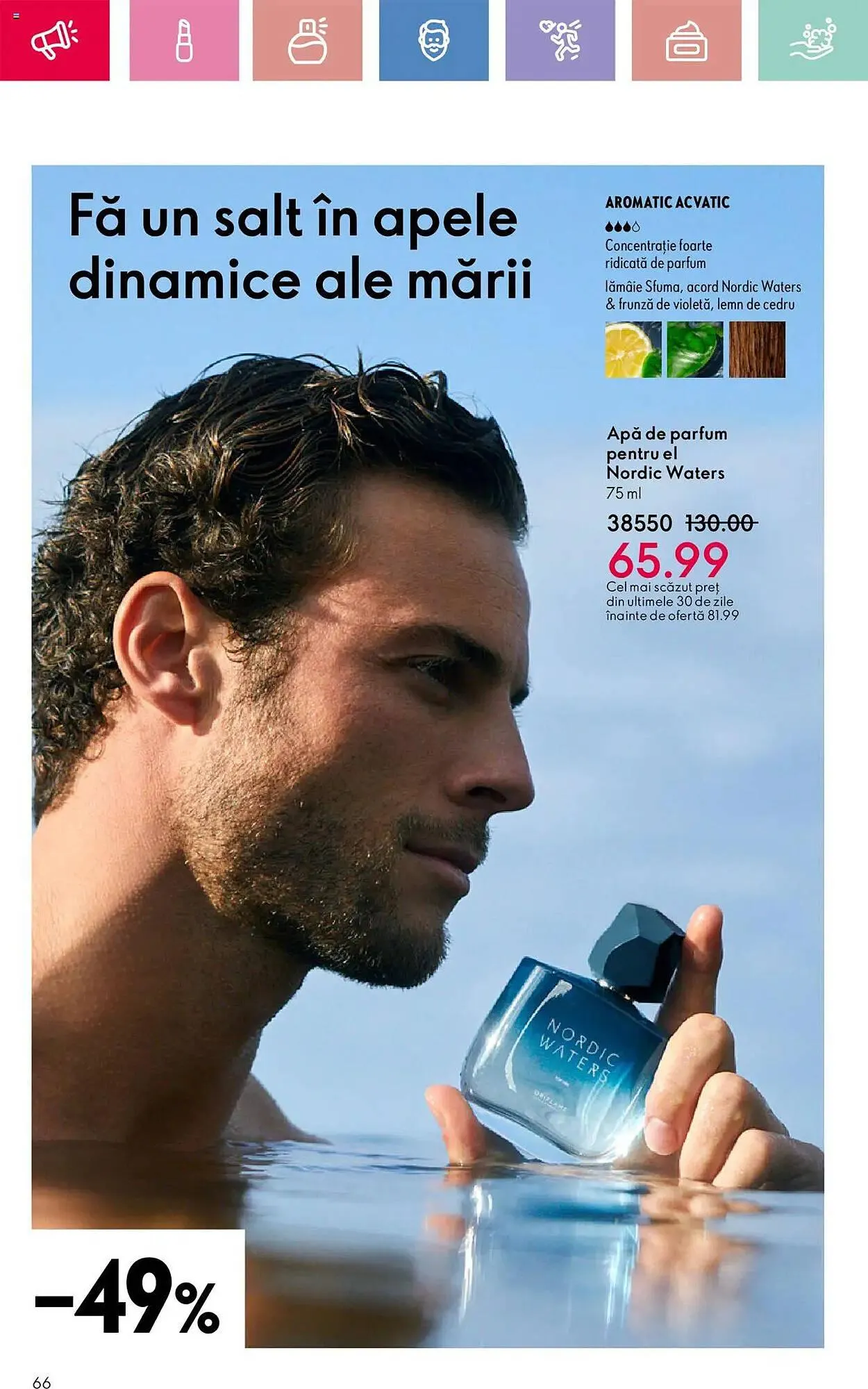 Catalog Catalog Oriflame de la 13 aprilie până la 3 mai 2025 - Revista Pagina 66