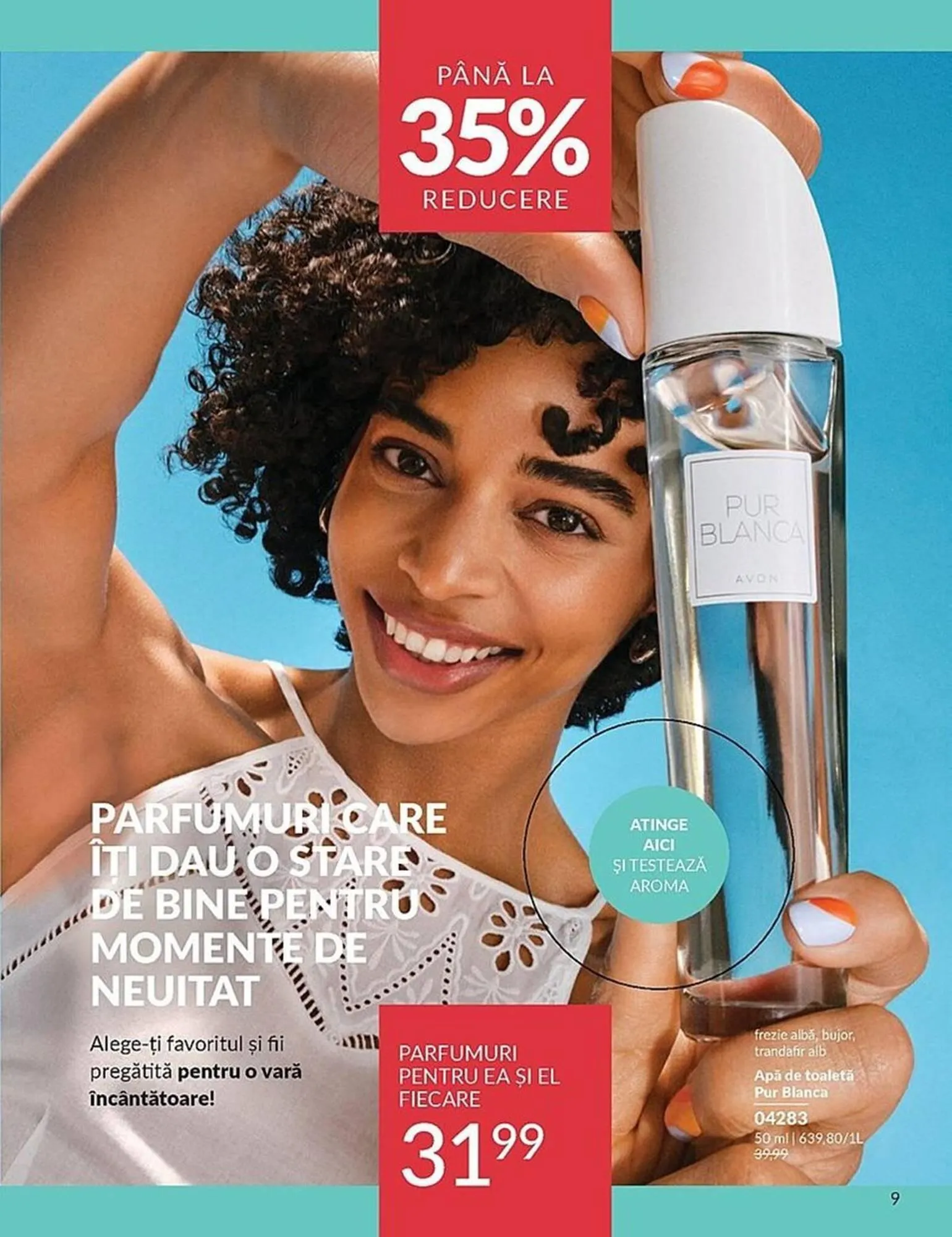 Catalog Catalog Avon de la 1 iulie până la 31 iulie 2025 - Revista Pagina 9
