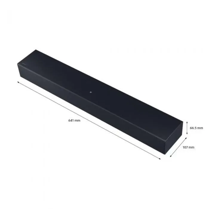 Soundbar Samsung HW-C400, 2.0, 40 W, Bluetooth, Negru