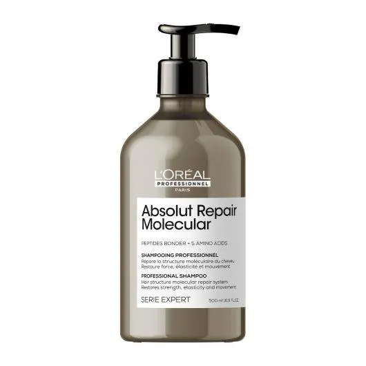 Sampon L’Oreal Professionnel Serie Expert Absolut Repair Molecular, pentru par deteriorat, 500ml