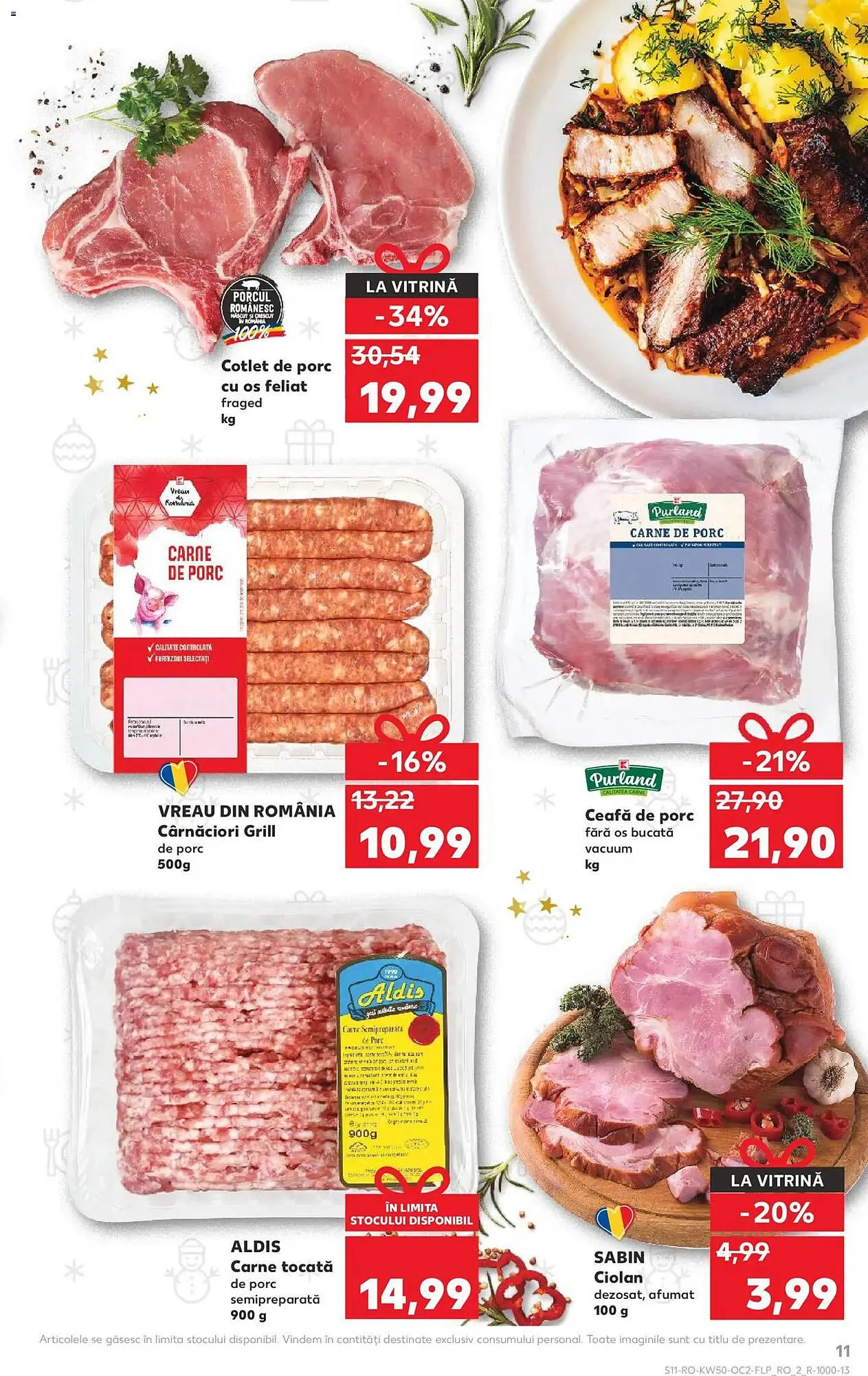 Catalog Catalog Kaufland de la 10 decembrie până la 16 decembrie 2025 - Revista Pagina 11