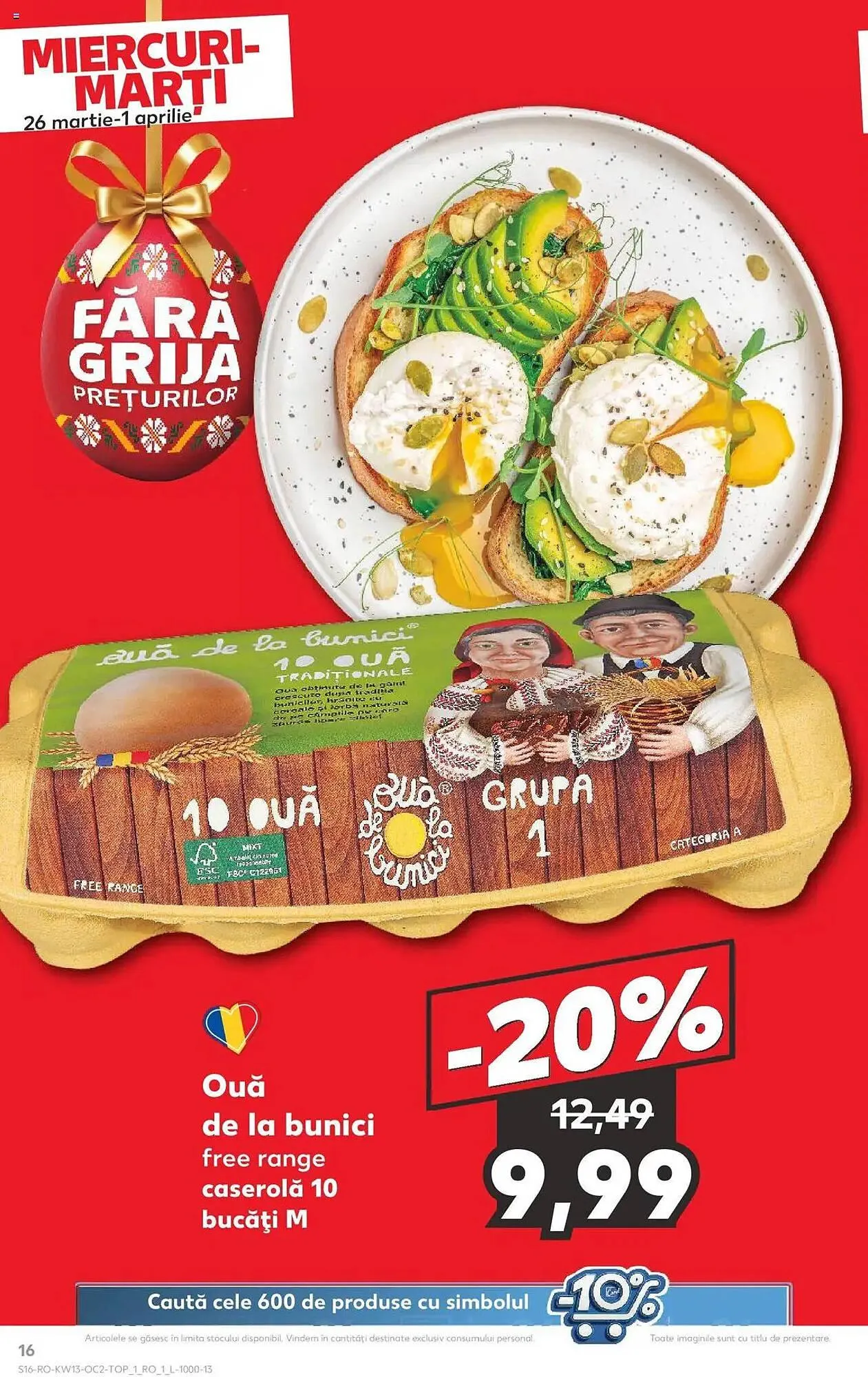 Catalog Catalog Kaufland de la 26 martie până la 1 aprilie 2025 - Revista Pagina 16