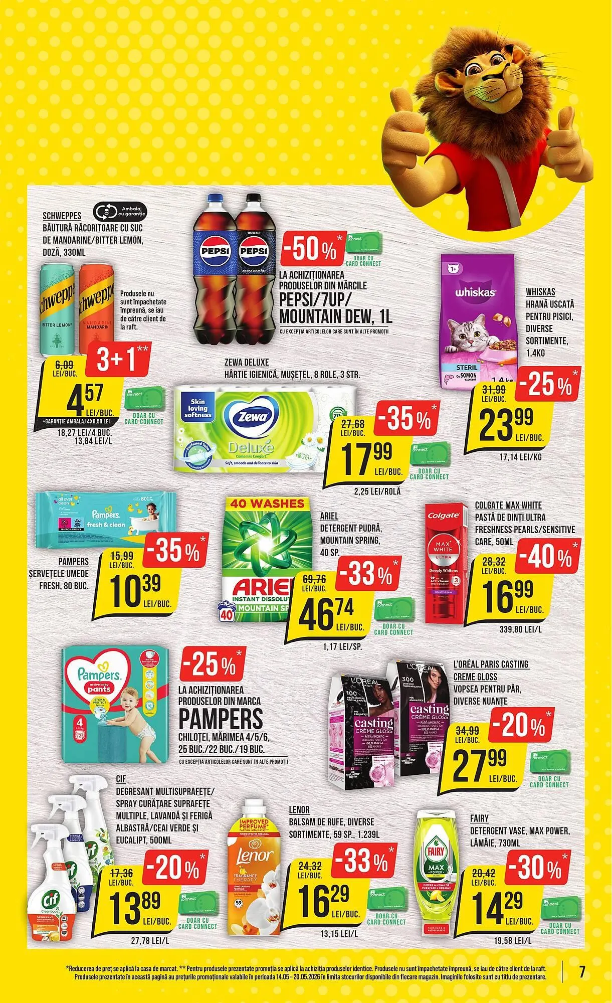 Catalog Catalog Mega Image de la 14 mai până la 20 mai 2026 - Revista Pagina 7