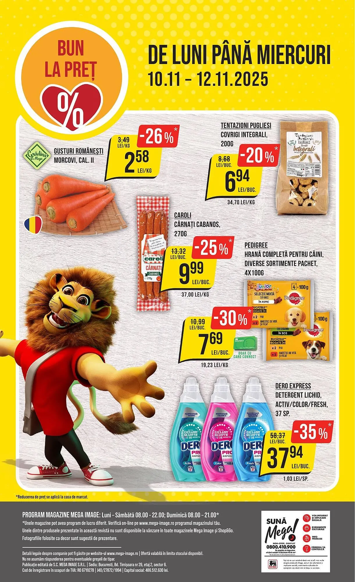 Catalog Catalog Mega Image de la 6 noiembrie până la 12 noiembrie 2025 - Revista Pagina 24