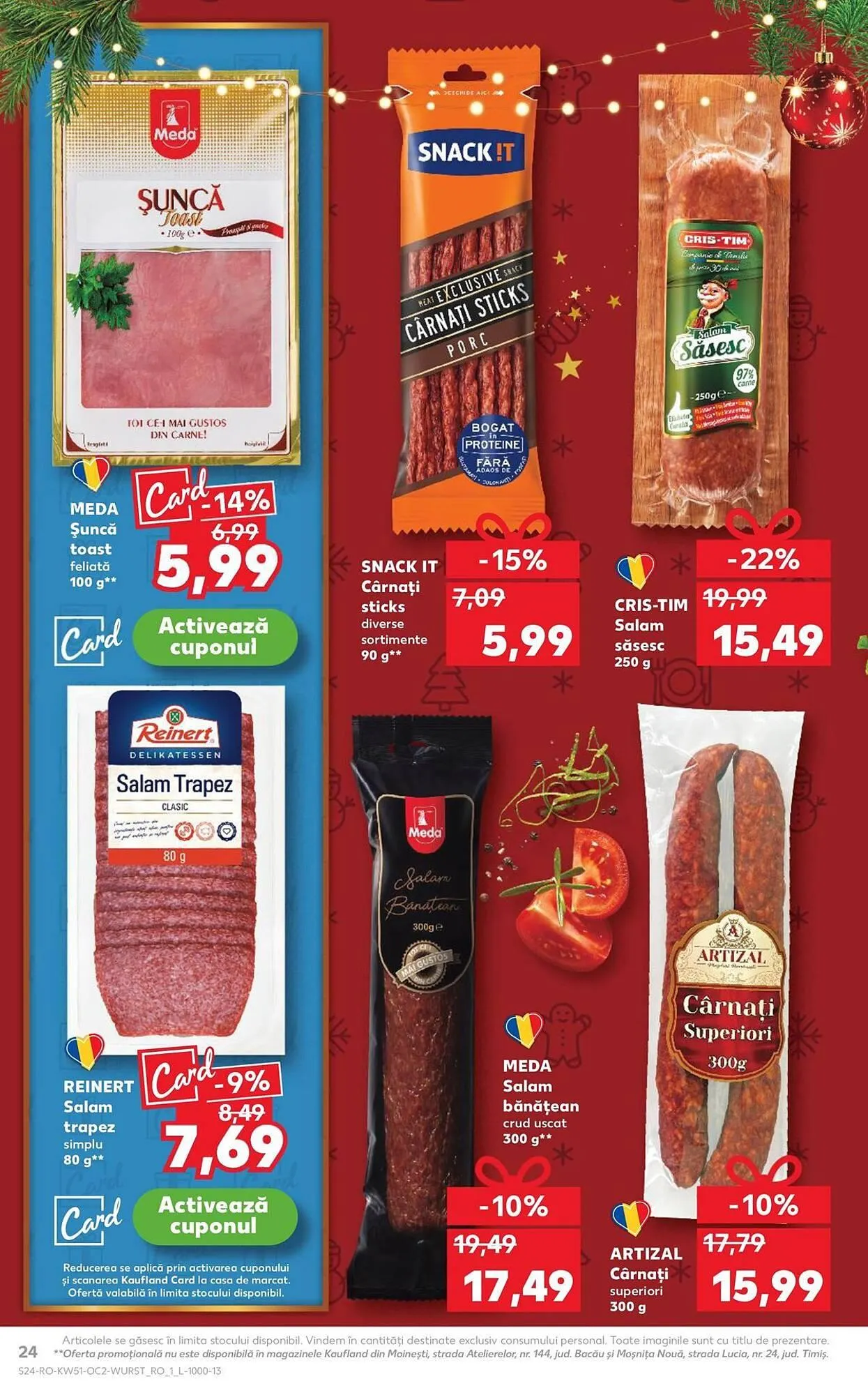 Catalog Catalog Kaufland de la 17 decembrie până la 23 decembrie 2025 - Revista Pagina 24