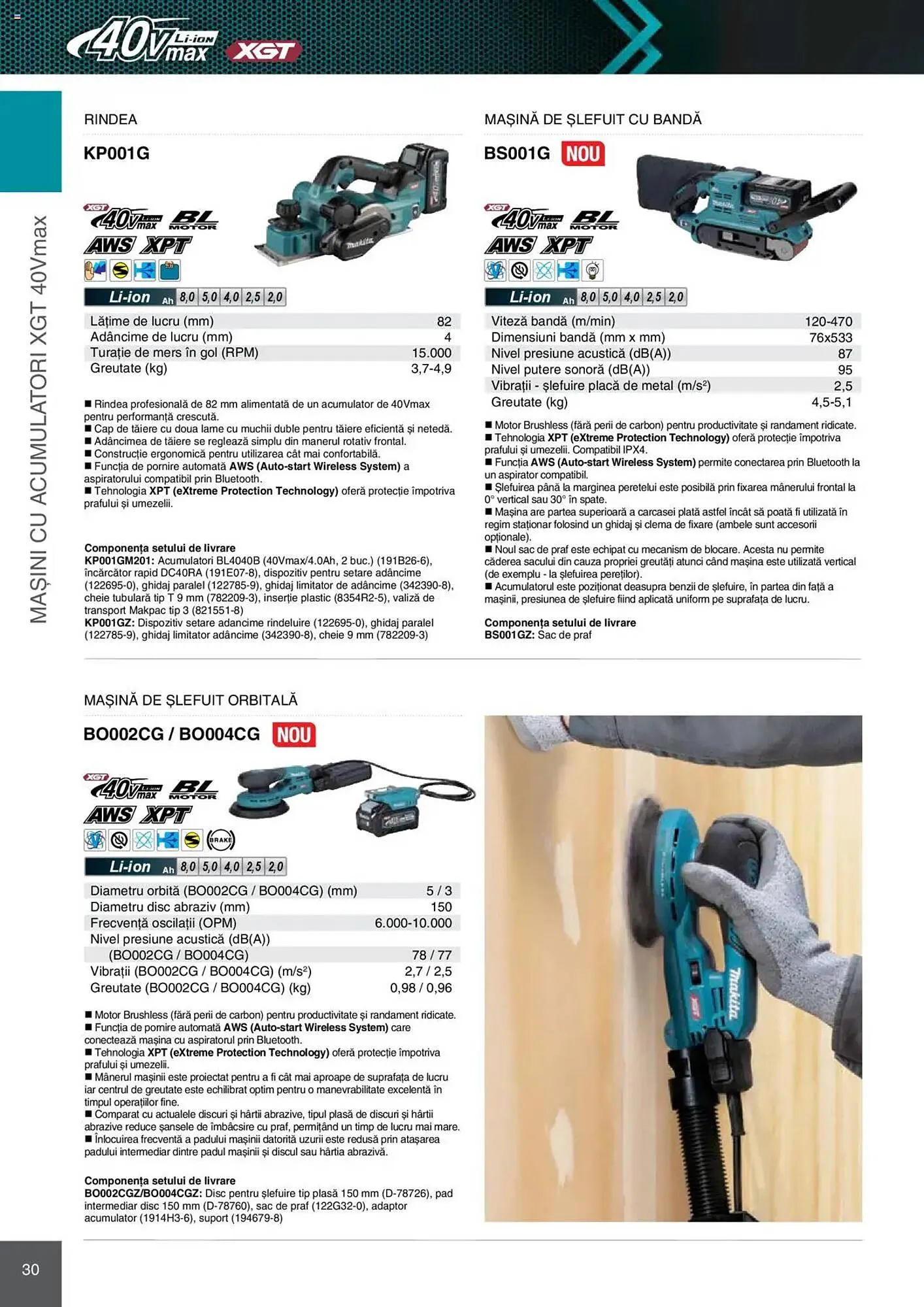 Catalog Catalog Makita de la 8 ianuarie până la 31 decembrie 2025 - Revista Pagina 30