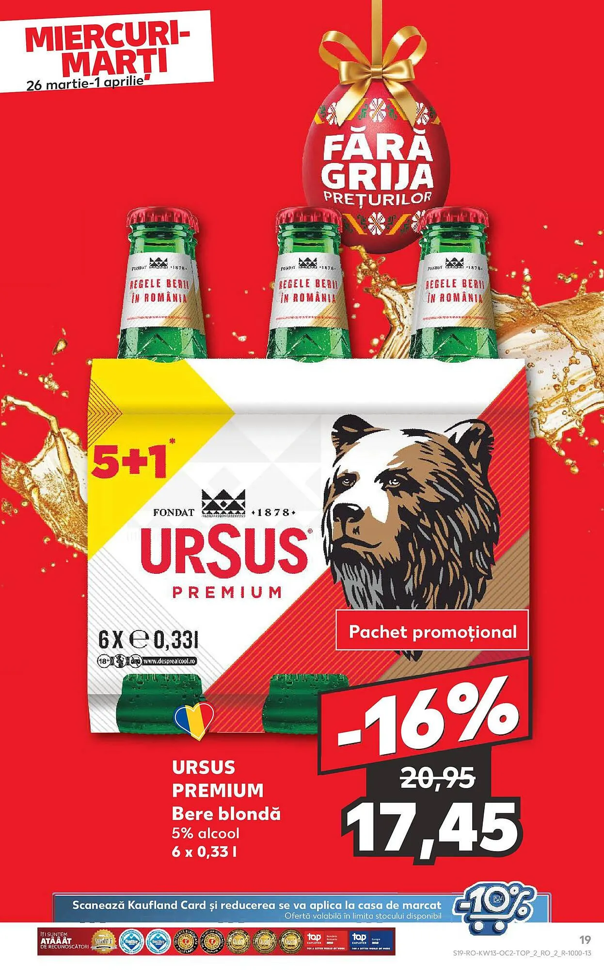 Catalog Catalog Kaufland de la 26 martie până la 1 aprilie 2025 - Revista Pagina 19