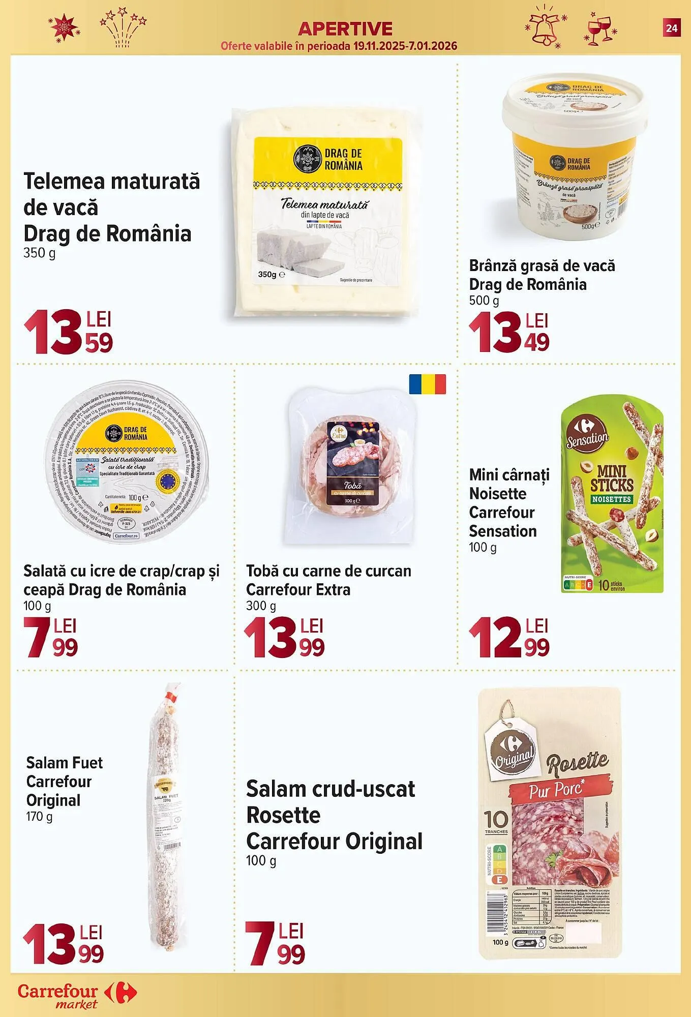Catalog Catalog Carrefour Market de la 3 decembrie până la 9 decembrie 2025 - Revista Pagina 24