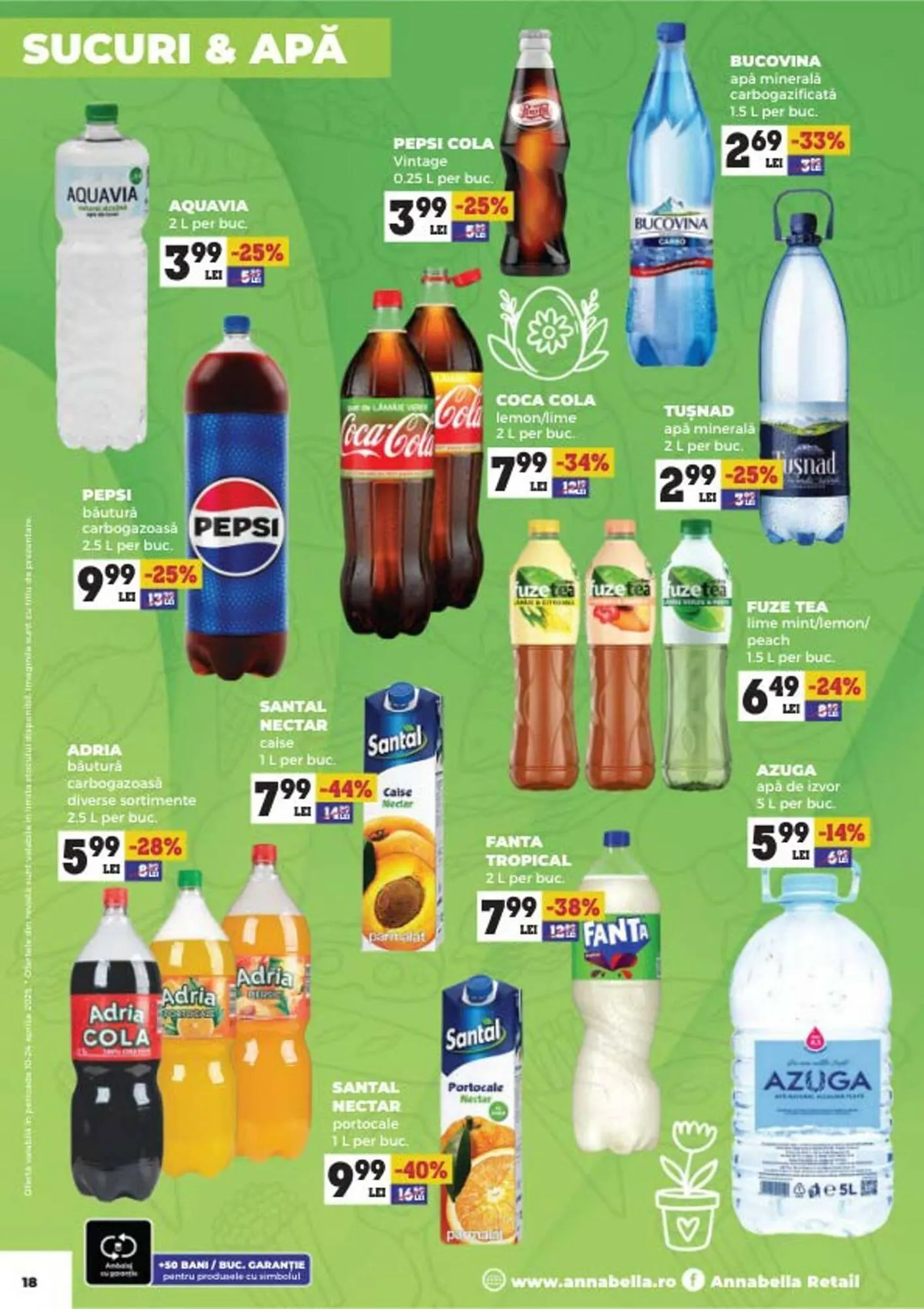 Catalog Catalog Annabella de la 8 aprilie până la 24 aprilie 2025 - Revista Pagina 18