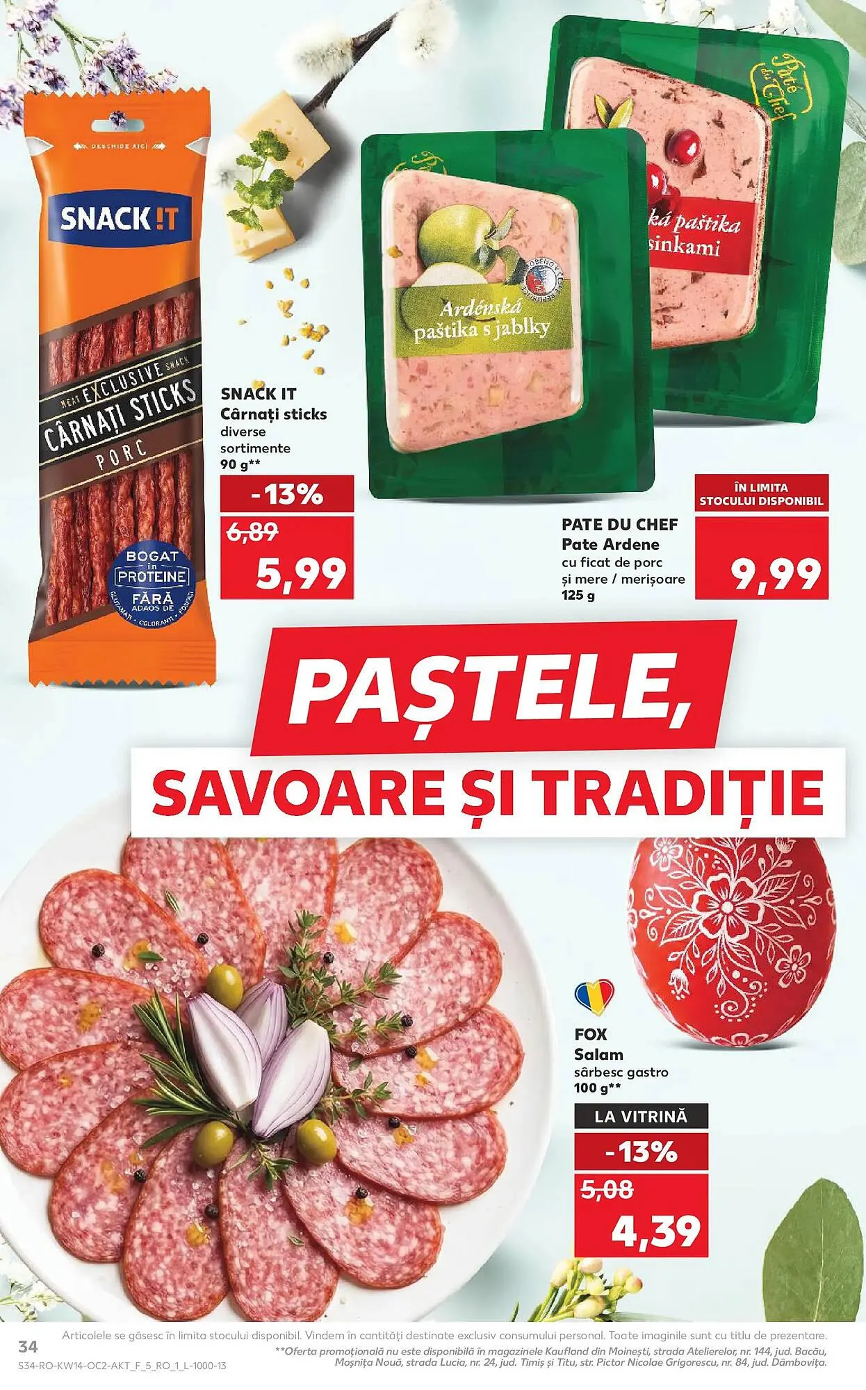Catalog Catalog Kaufland de la 1 aprilie până la 7 aprilie 2026 - Revista Pagina 34