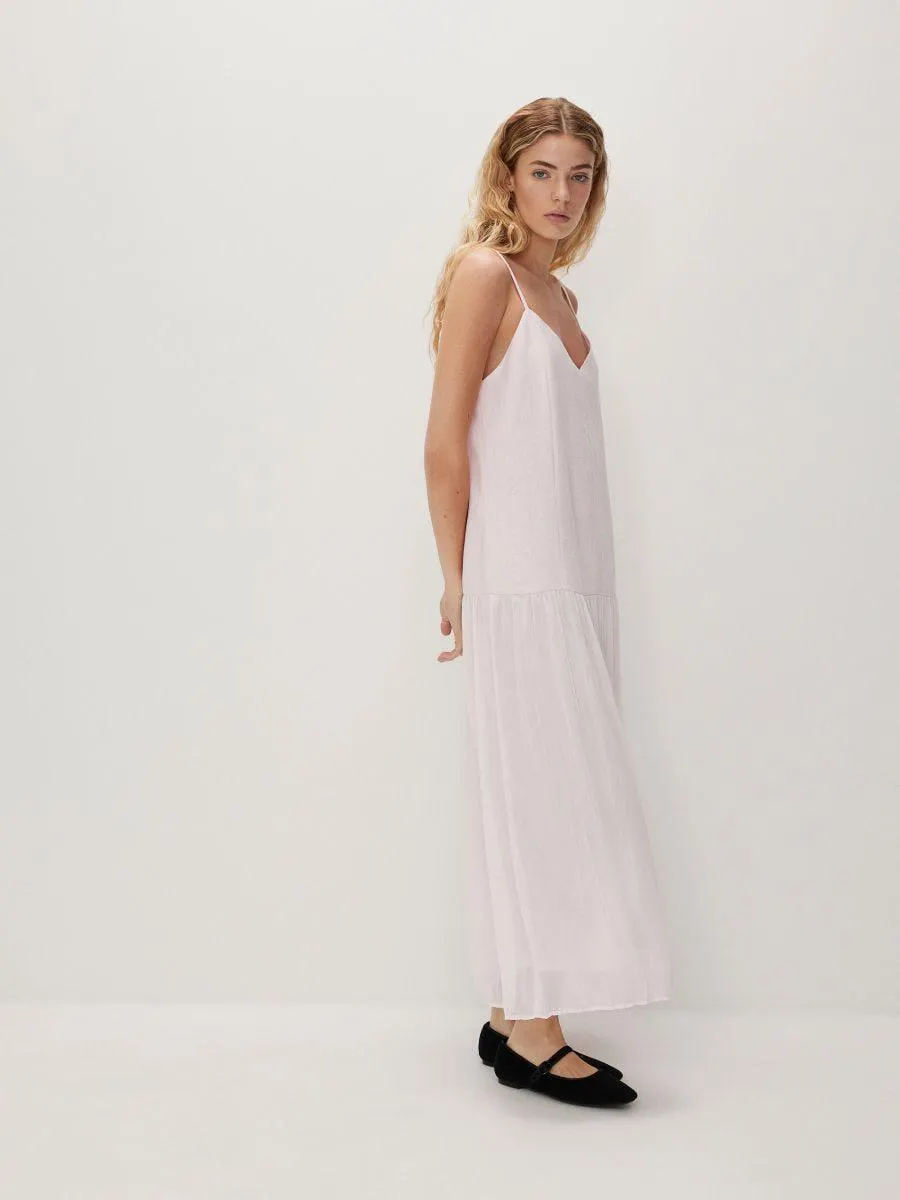 Rochie plisată în partea de jos