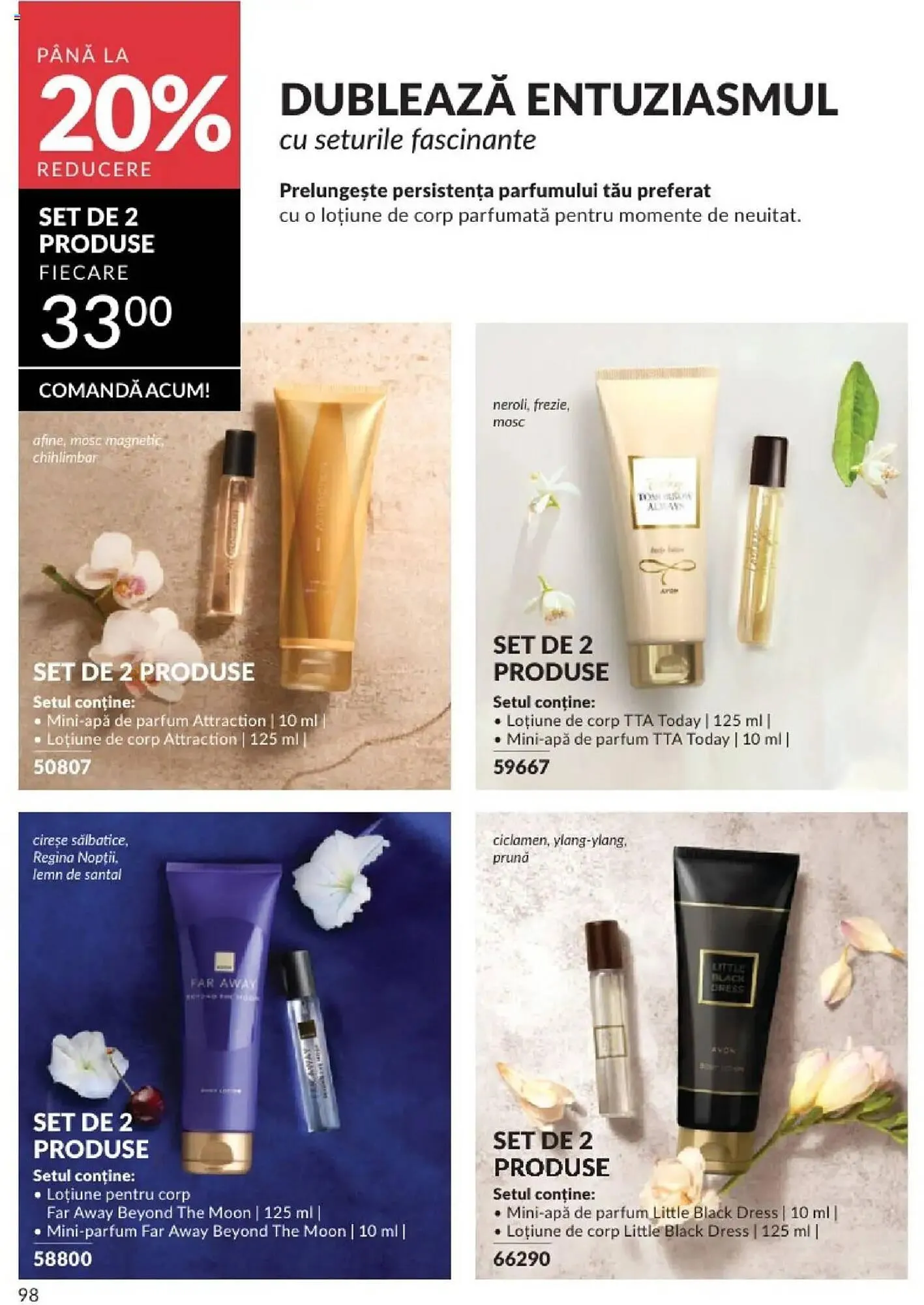 Catalog Catalog Avon de la 1 mai până la 31 mai 2025 - Revista Pagina 98