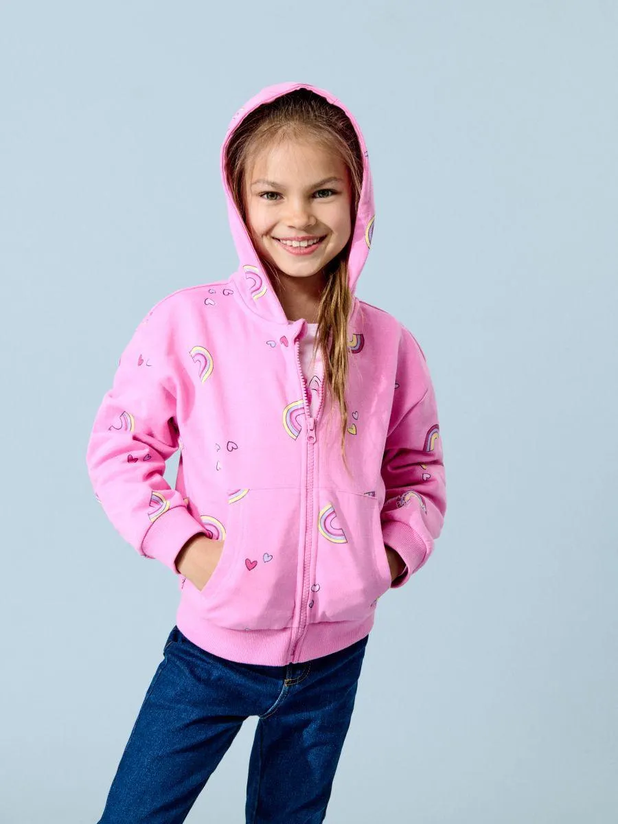 Hanorac cu glugă și fermoar