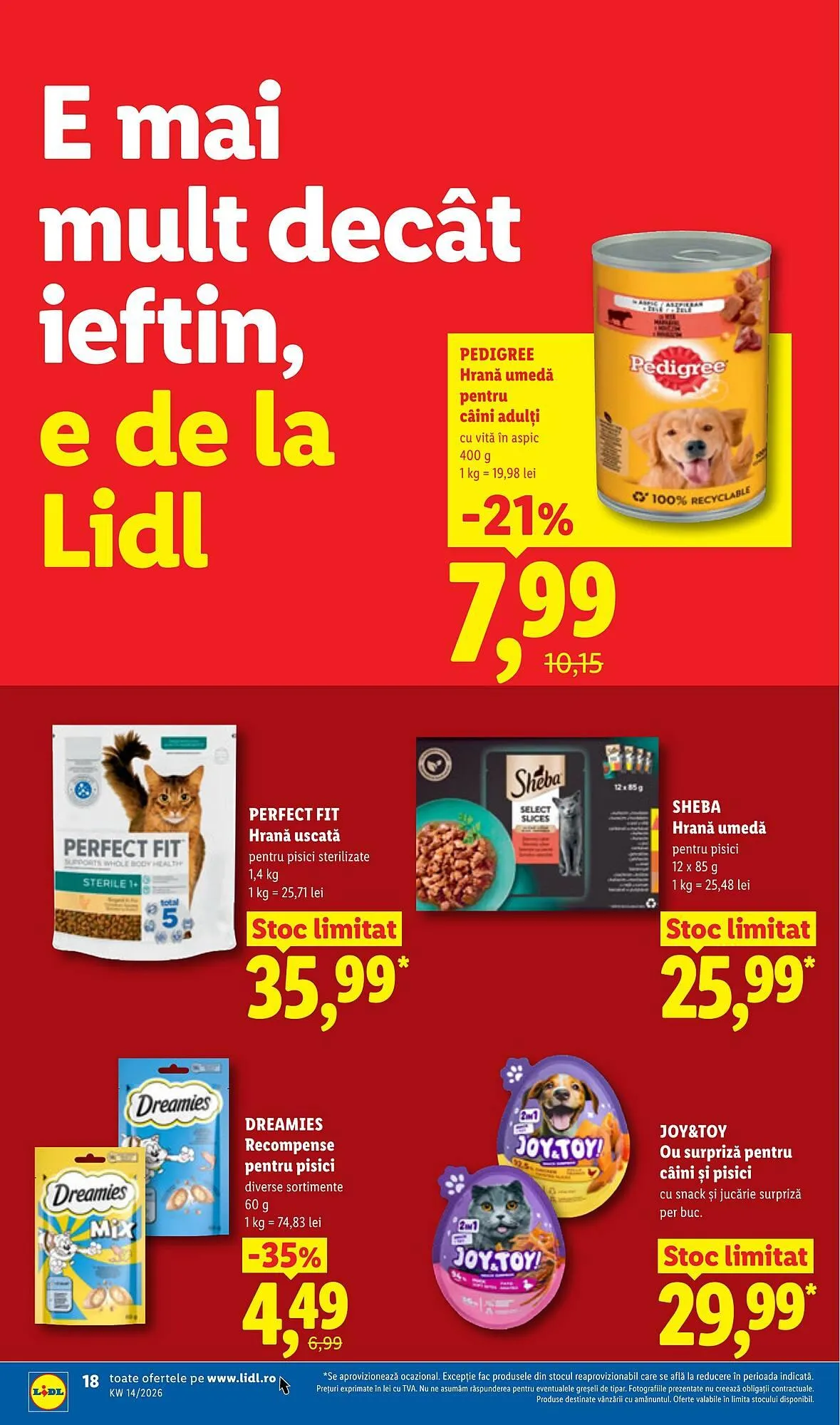 Catalog Catalog Lidl de la 30 martie până la 5 aprilie 2026 - Revista Pagina 18