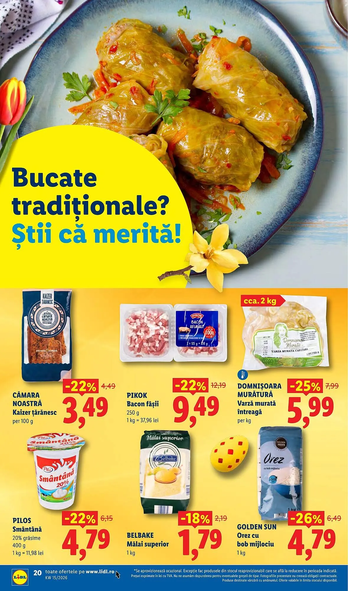 Catalog Catalog Lidl de la 6 aprilie până la 11 aprilie 2026 - Revista Pagina 20