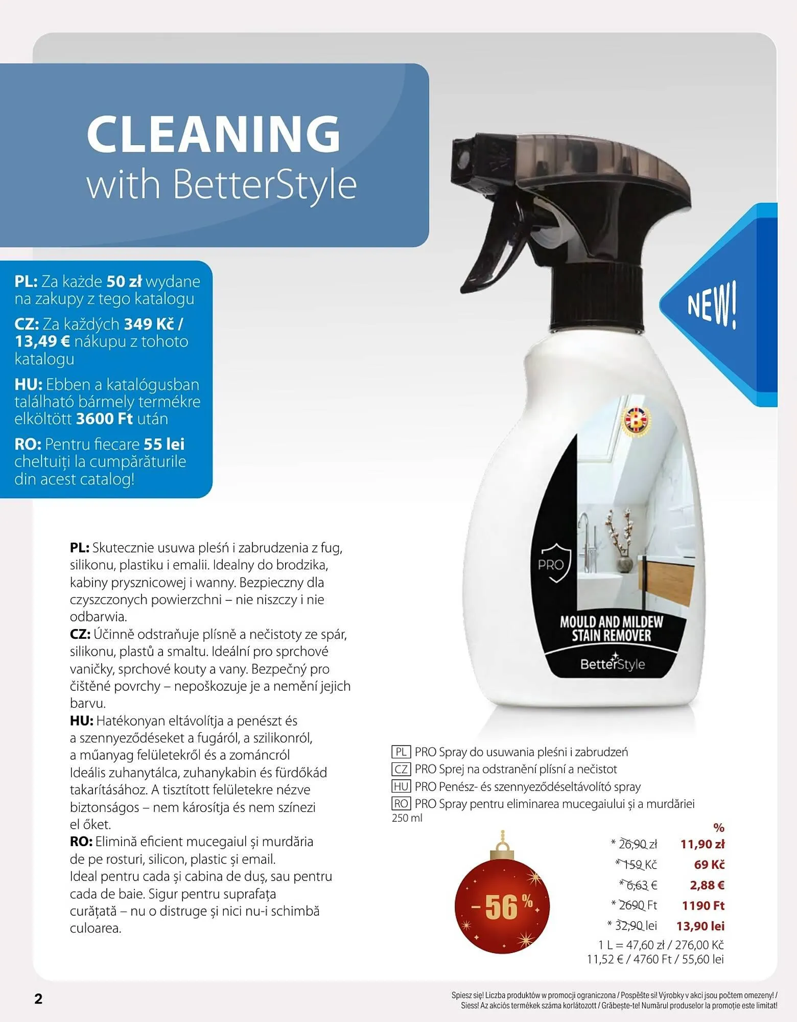 Catalog Catalog BetterStyle de la 1 noiembrie până la 30 noiembrie 2025 - Revista Pagina 2