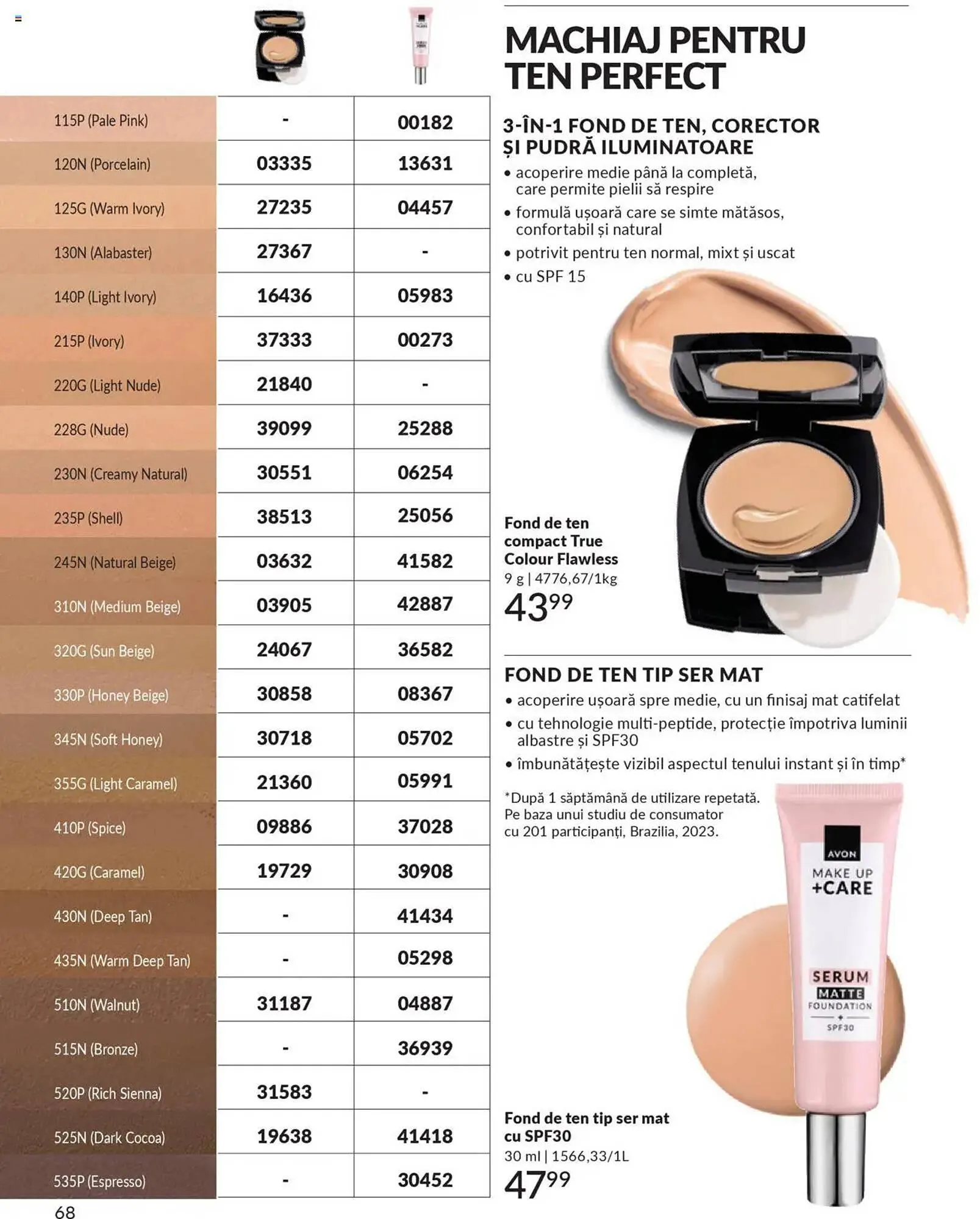 Catalog Catalog Avon de la 30 septembrie până la 31 octombrie 2025 - Revista Pagina 70