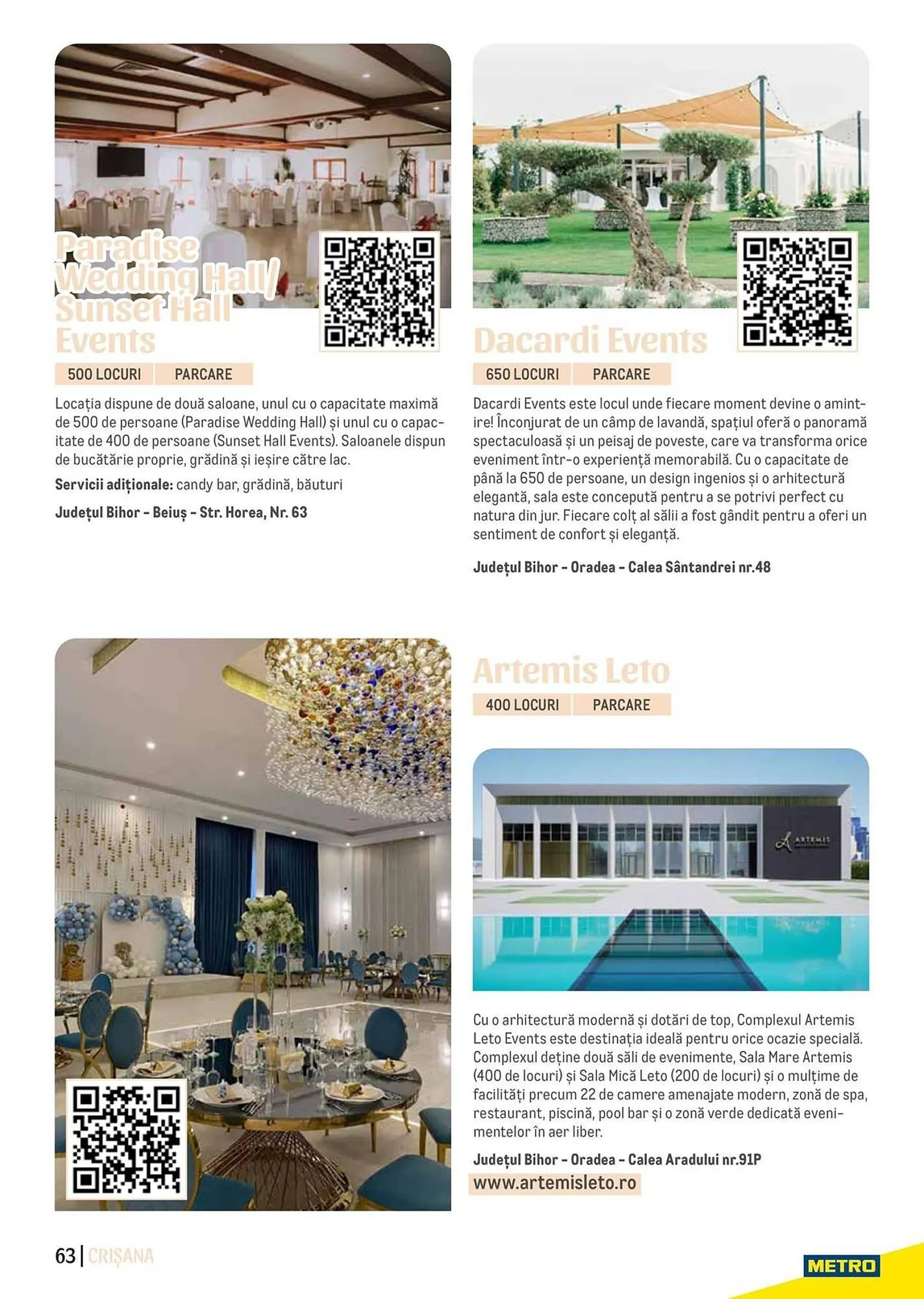 Catalog Catalog Metro de la 9 aprilie până la 31 decembrie 2025 - Revista Pagina 63