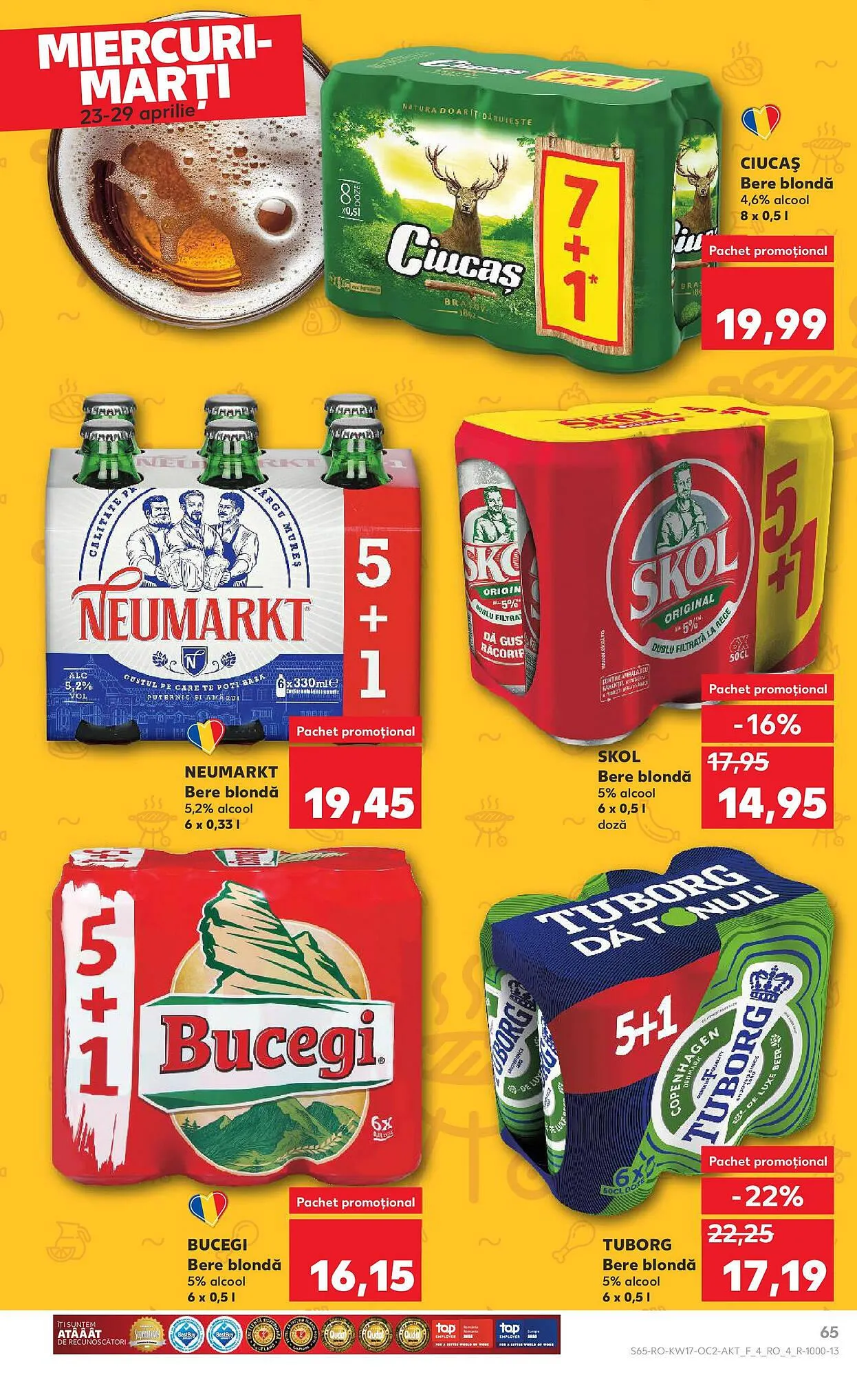 Catalog Catalog Kaufland de la 23 aprilie până la 29 aprilie 2025 - Revista Pagina 65