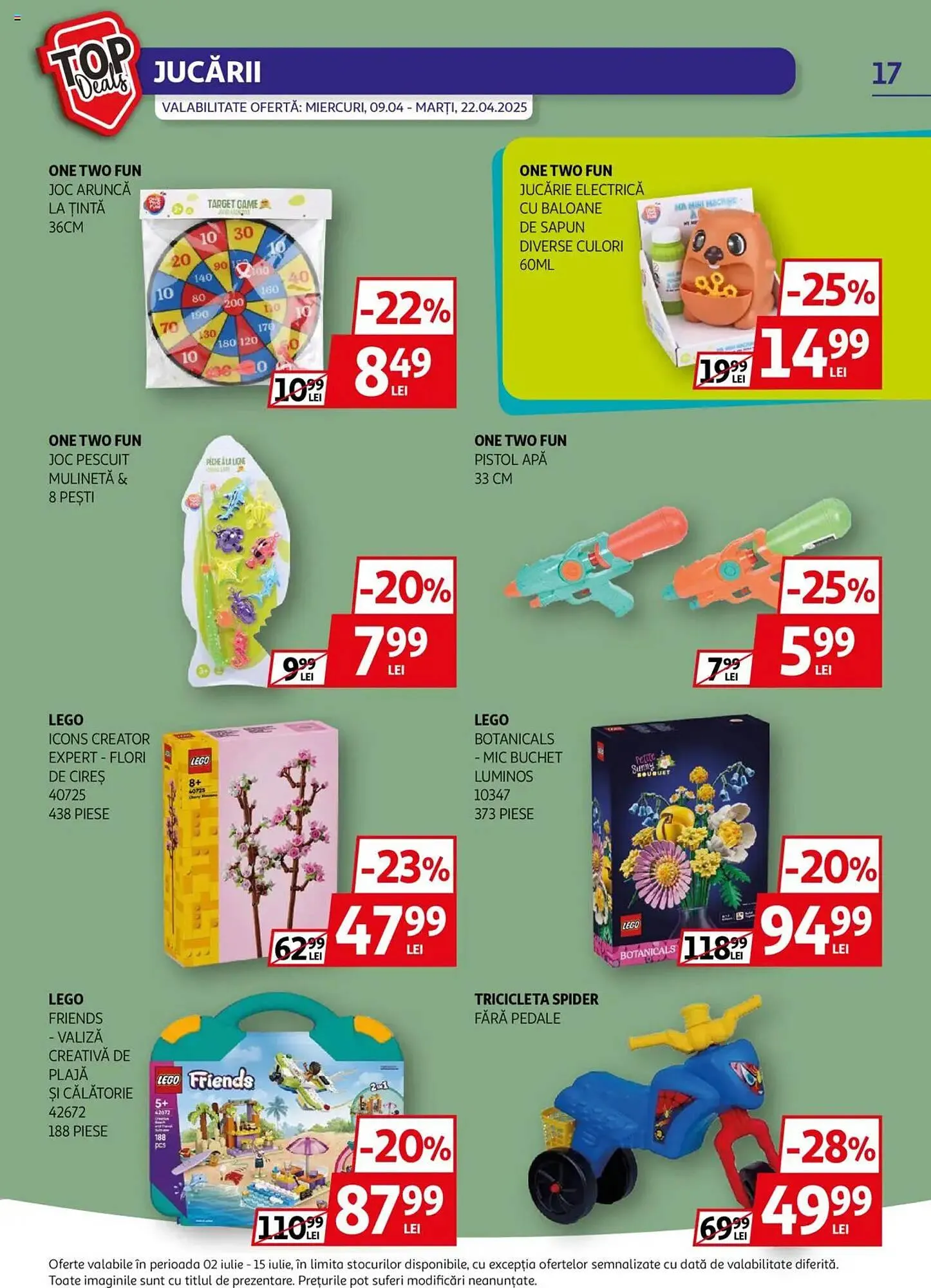 Catalog Catalog Auchan de la 1 iulie până la 15 iulie 2025 - Revista Pagina 17