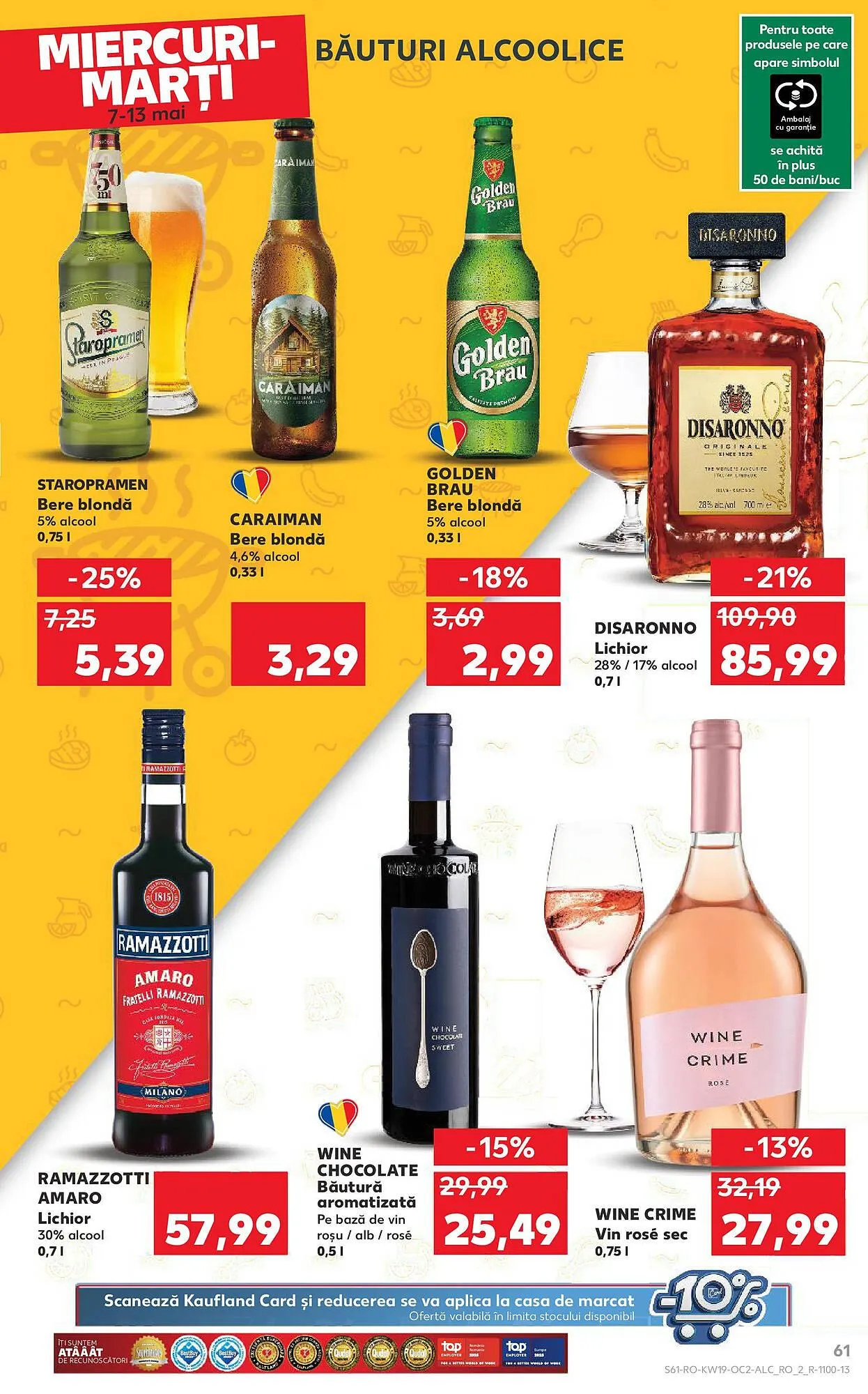 Catalog Catalog Kaufland de la 7 mai până la 13 mai 2025 - Revista Pagina 61