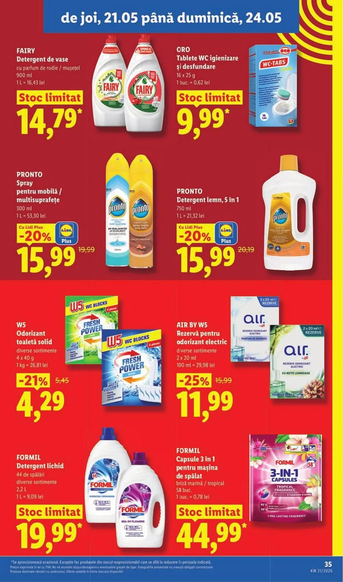 Catalog Catalog Lidl de la 18 mai până la 24 mai 2026 - Revista Pagina 35