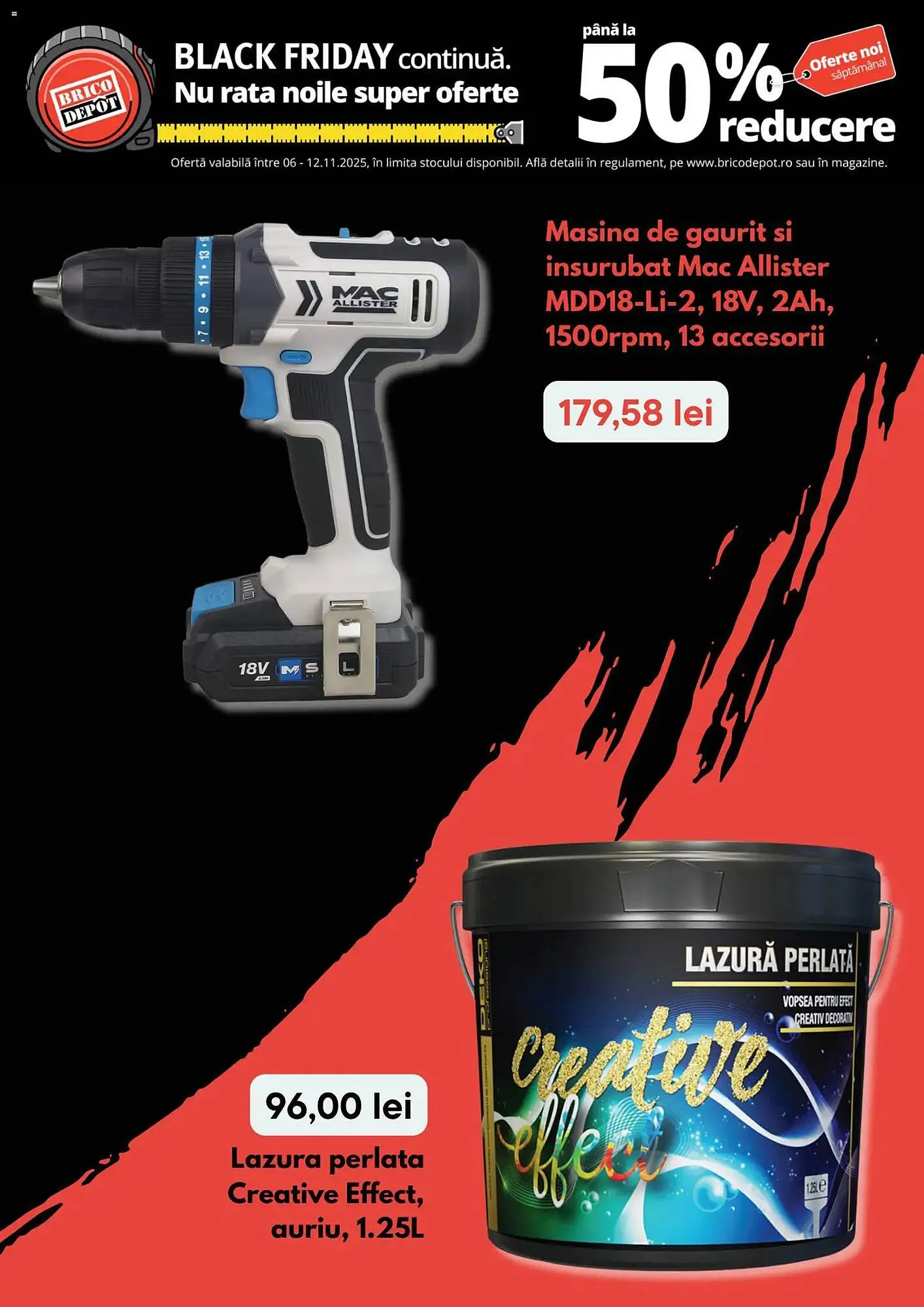 Catalog Catalog Brico Depôt de la 5 noiembrie până la 12 noiembrie 2025 - Revista Pagina 7