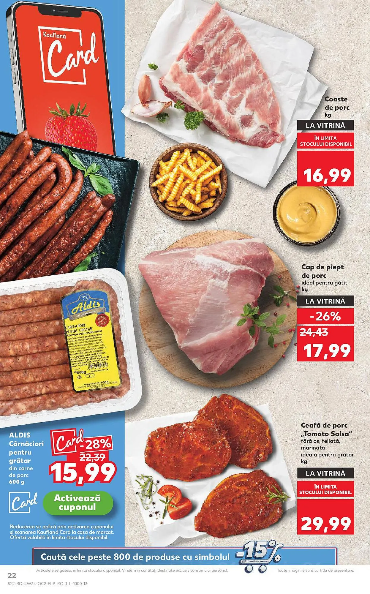 Catalog Catalog Kaufland de la 20 august până la 26 august 2025 - Revista Pagina 22
