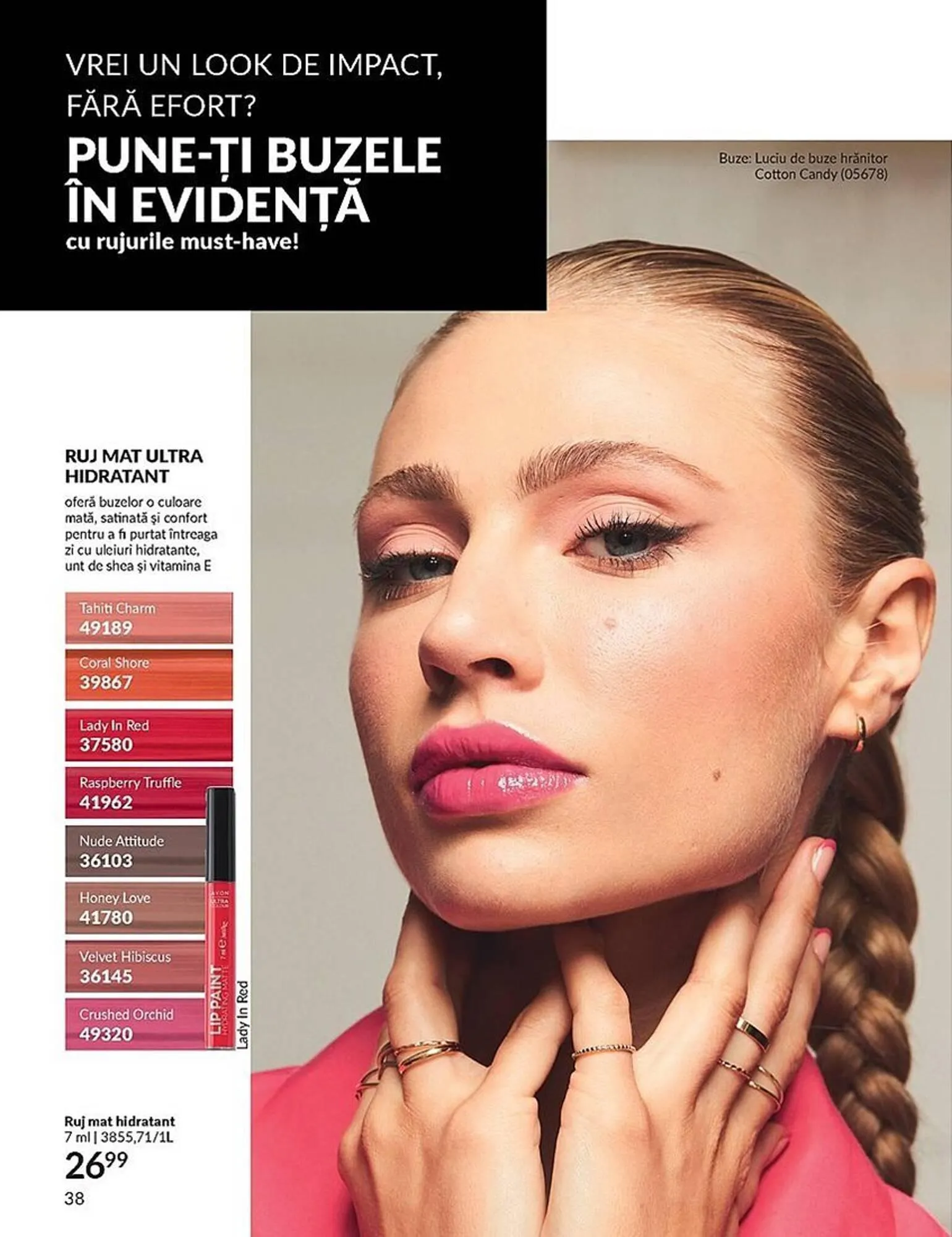 Catalog Avon catalog de la 1 septembrie până la 30 septembrie 2023 - Revista Pagina 38