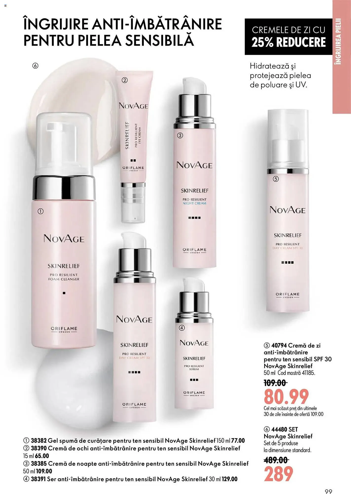 Catalog Catalog Oriflame de la 17 iunie până la 7 iulie 2026 - Revista Pagina 99