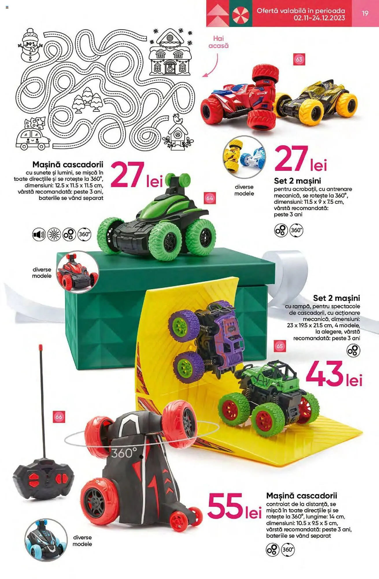 Catalog Pepco catalog de la 2 noiembrie până la 24 decembrie 2023 - Revista Pagina 19