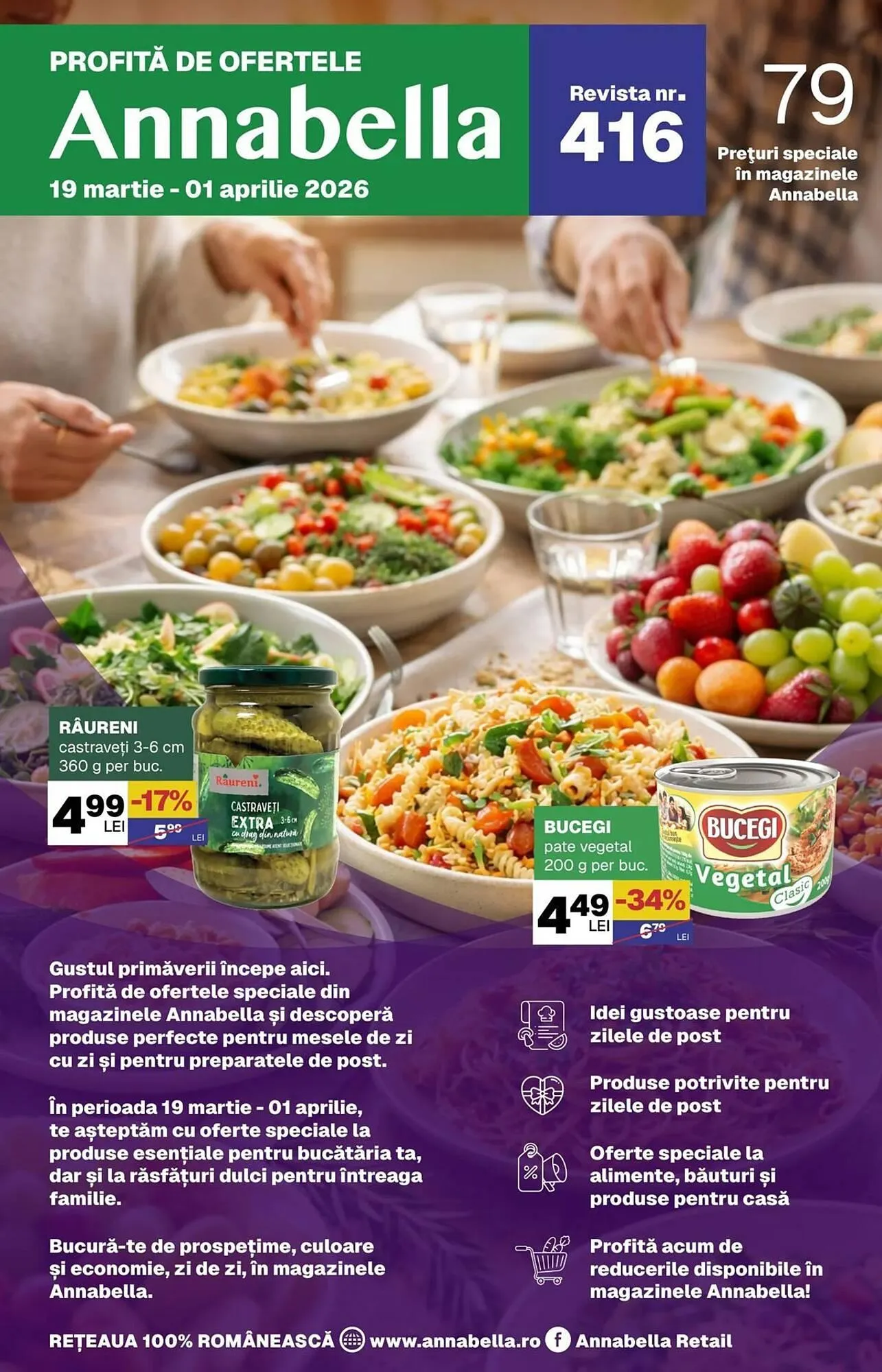 Catalog Catalog Annabella de la 19 martie până la 1 aprilie 2026 - Revista Pagina 1