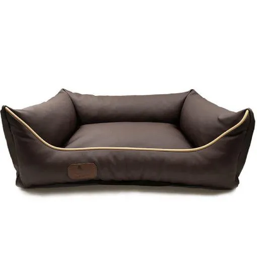 Culcus pentru caini Meduza Soft Rjava 80x65cm